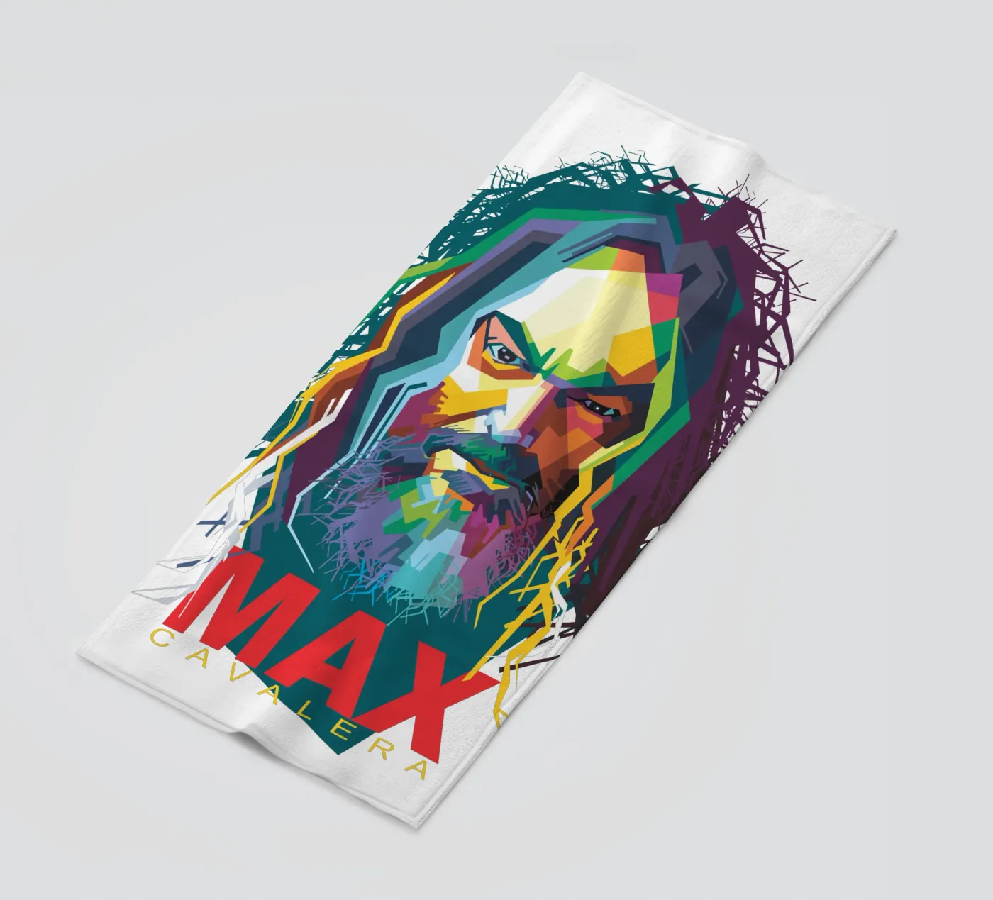 Max Cavalera WPAP telo mare da Alkahfsmart