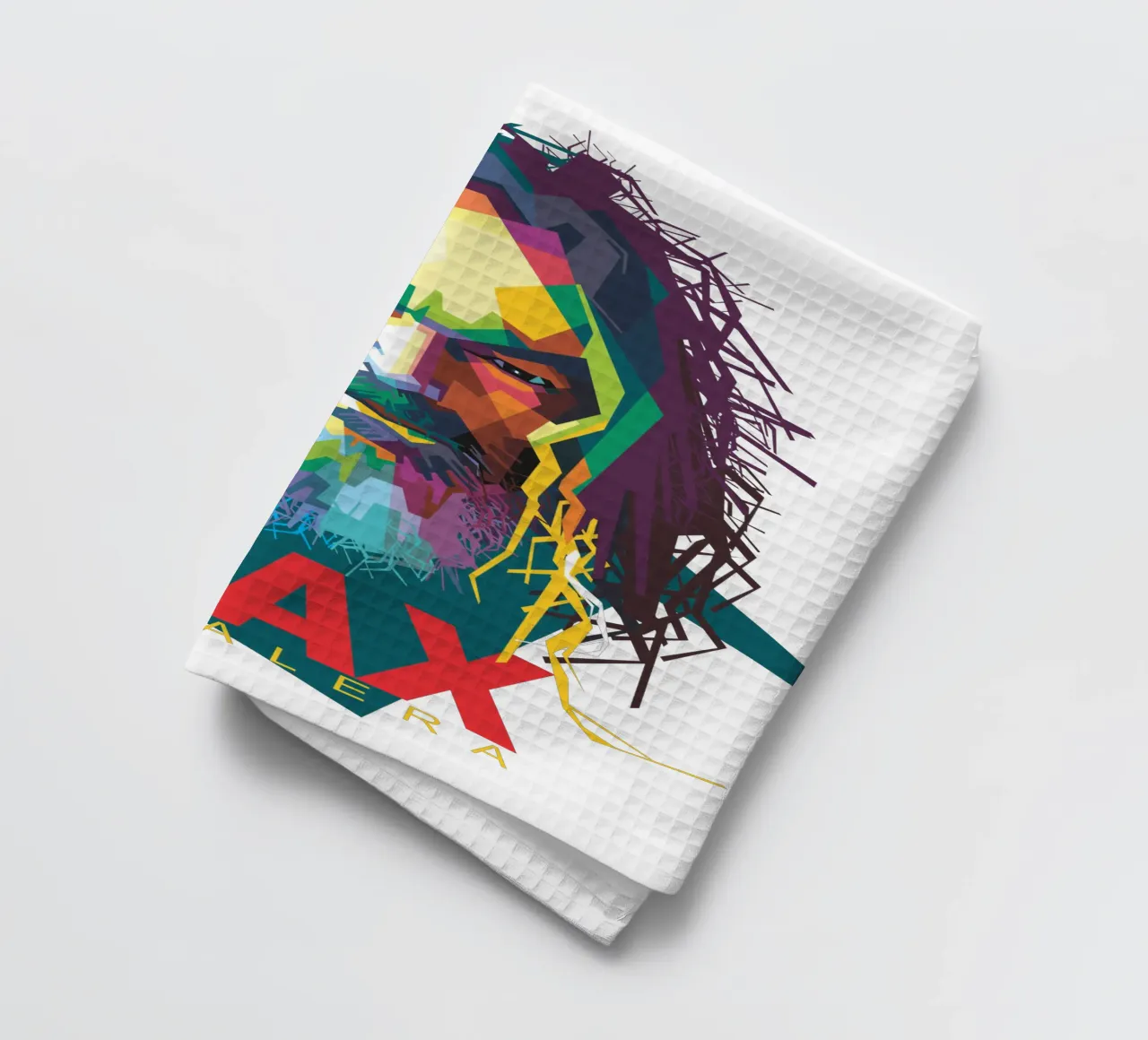 Max Cavalera WPAP paño de cocina de Alkahfsmart