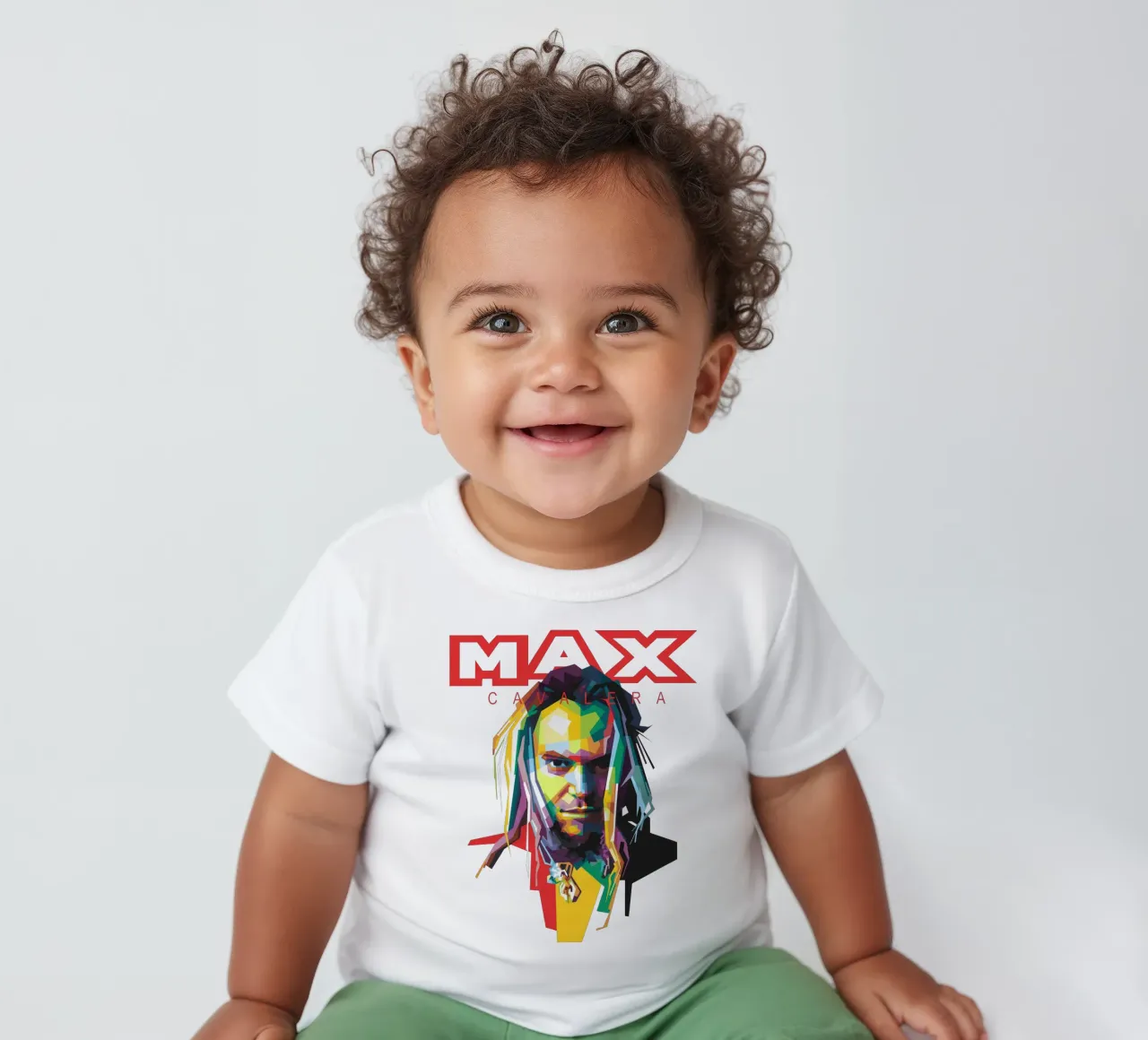 Max Cavalera WPAP maglietta neonato da Alkahfsmart