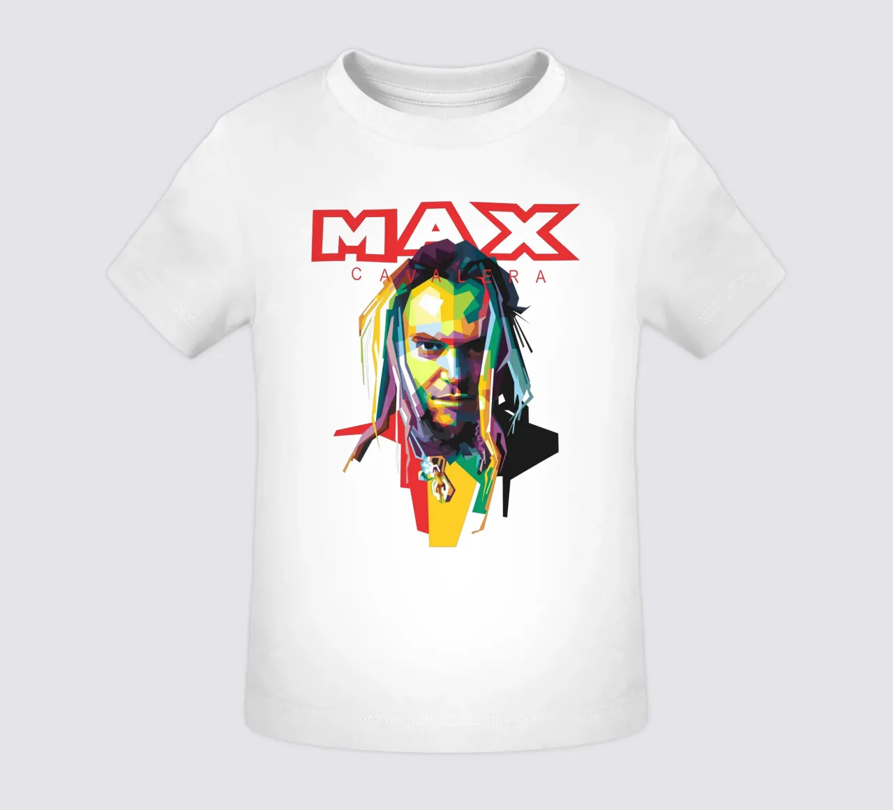 Max Cavalera WPAP maglietta neonato da Alkahfsmart