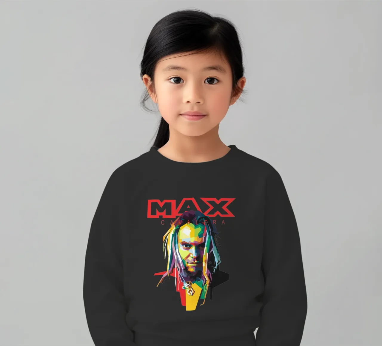 Max Cavalera WPAP felpa bambino da Alkahfsmart