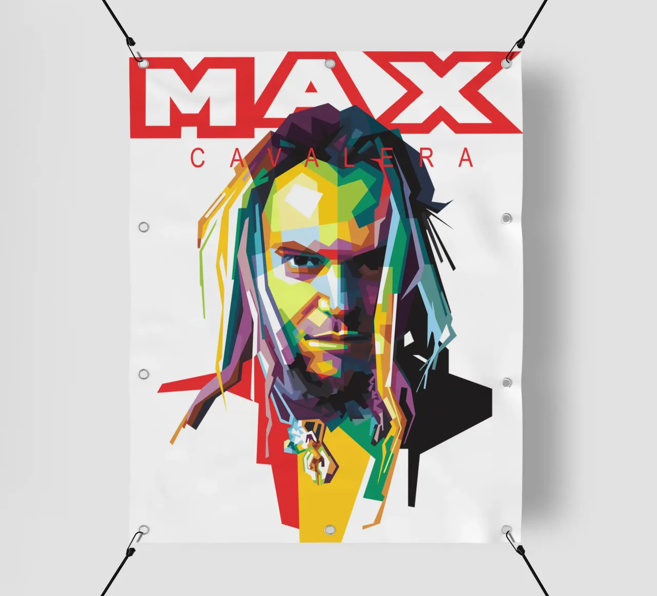 Max Cavalera WPAP telo in pvc da Alkahfsmart