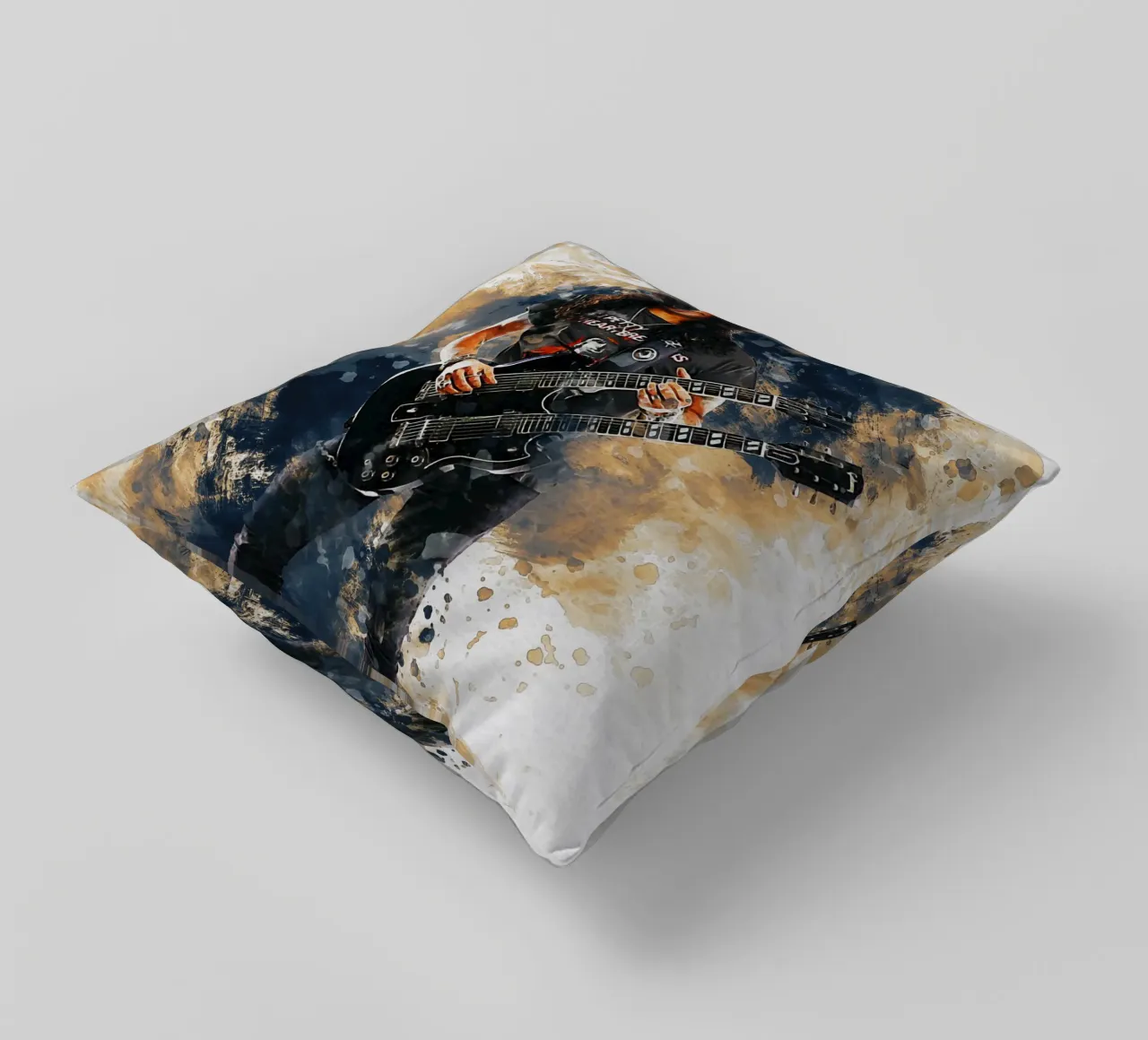 Sbaffo di Slash e chitarra a doppio manico cuscino da Gunawan Rb