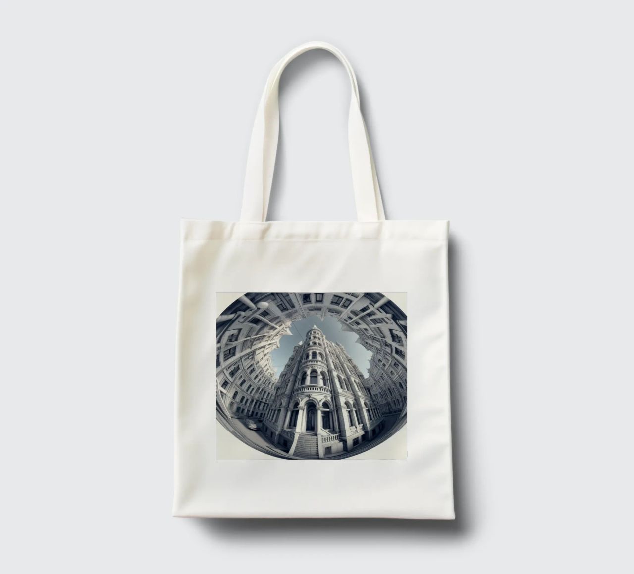 Sphere 045 - Neo-Classical Architecture borsa in juta da Spheres