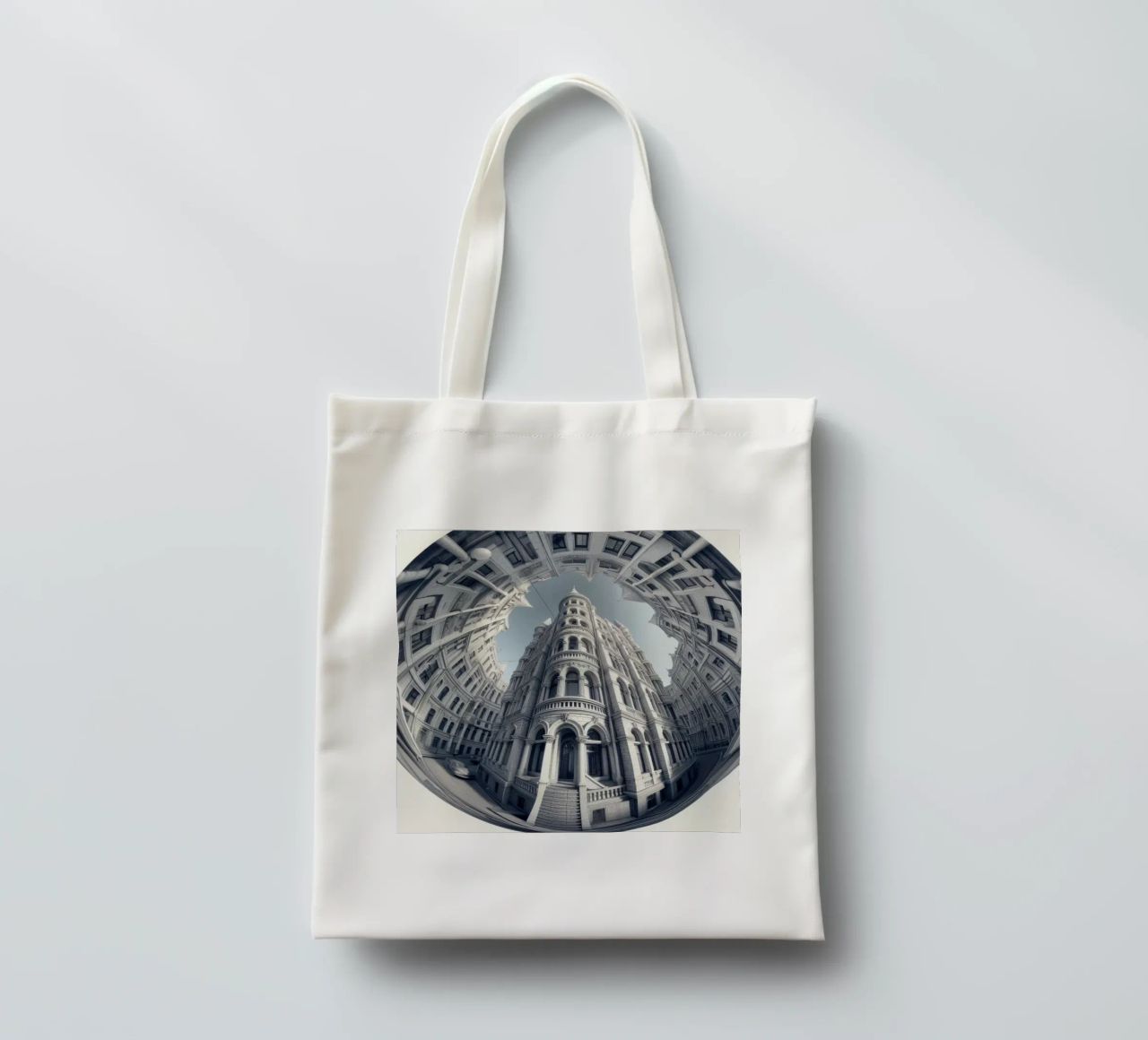 Sphere 045 - Neo-Classical Architecture borsa in juta da Spheres
