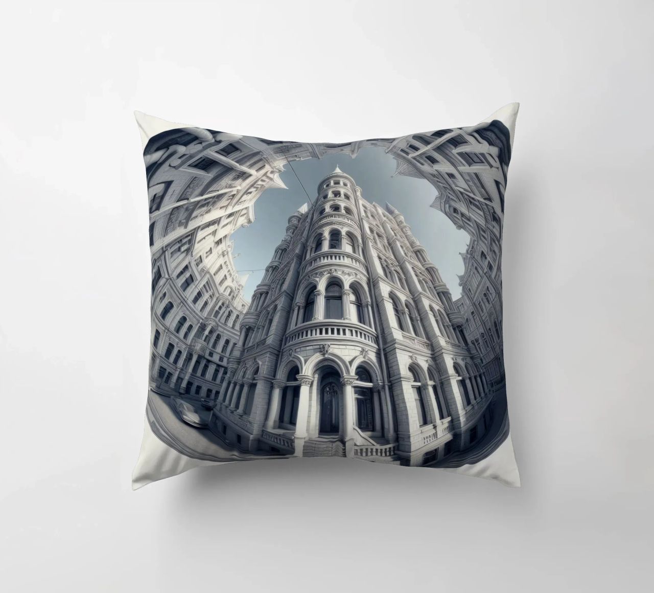 Sphere 045 - Neo-Classical Architecture cuscino da Spheres