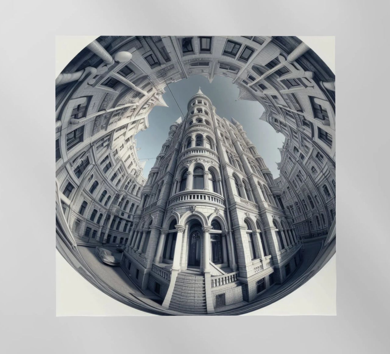 Sphere 045 - Neo-Classical Architecture pellicola backlit da Spheres