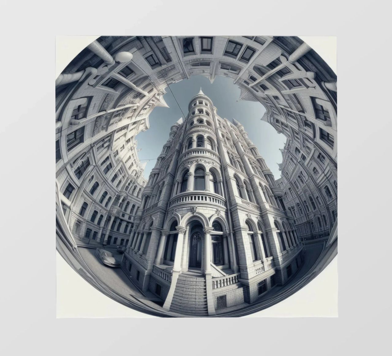 Sphere 045 - Neo-Classical Architecture pellicola backlit da Spheres