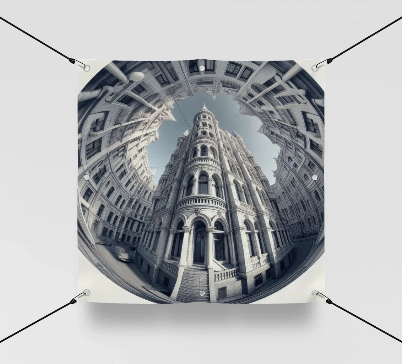 Sphere 045 - Neo-Classical Architecture telo in pvc da Spheres