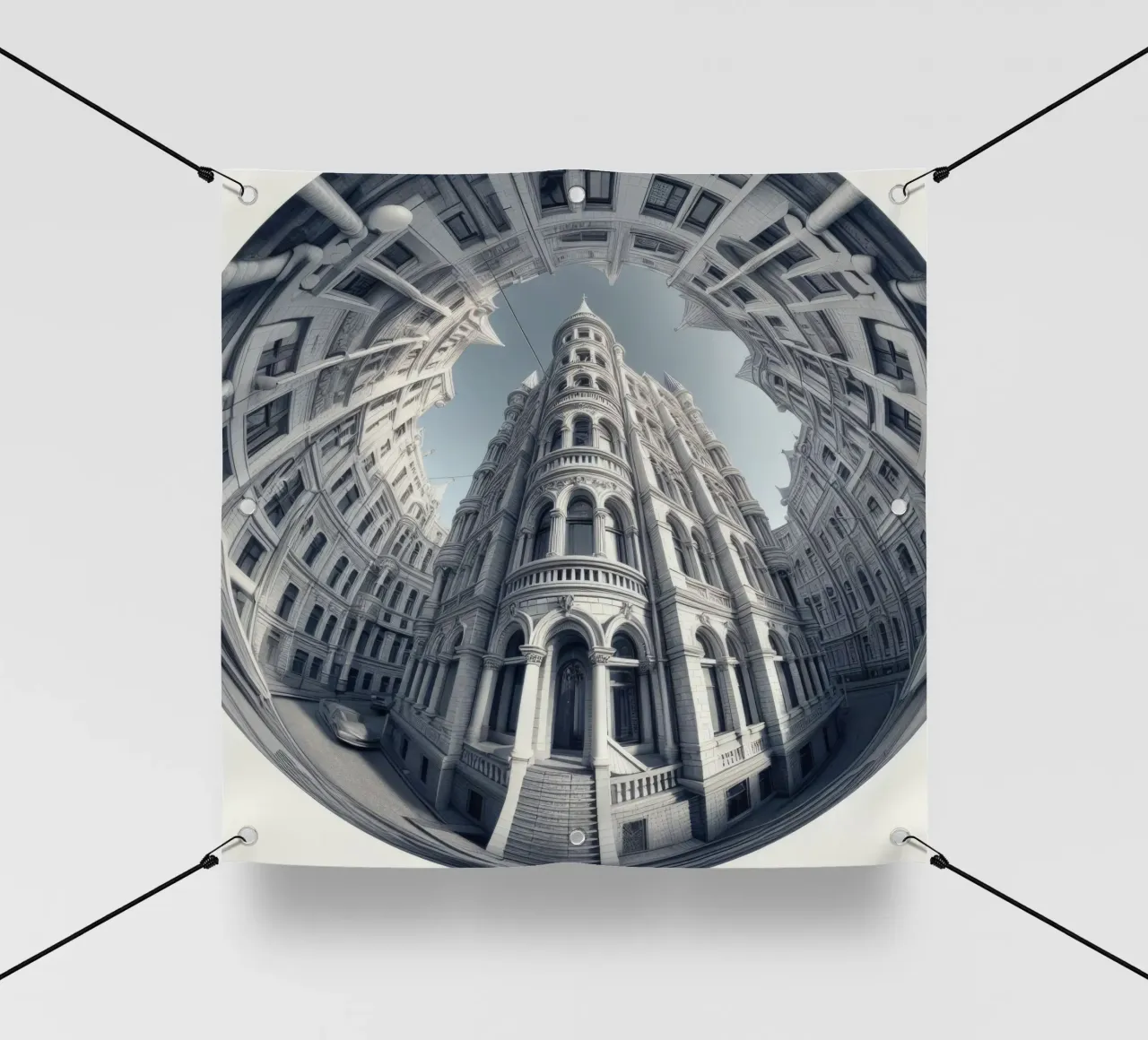 Sphere 045 - Neo-Classical Architecture telo in pvc da Spheres