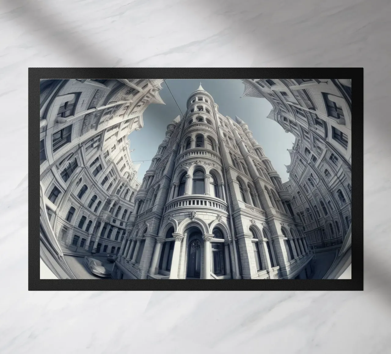 Sphere 045 - Neo-Classical Architecture Fußmatte von Spheres