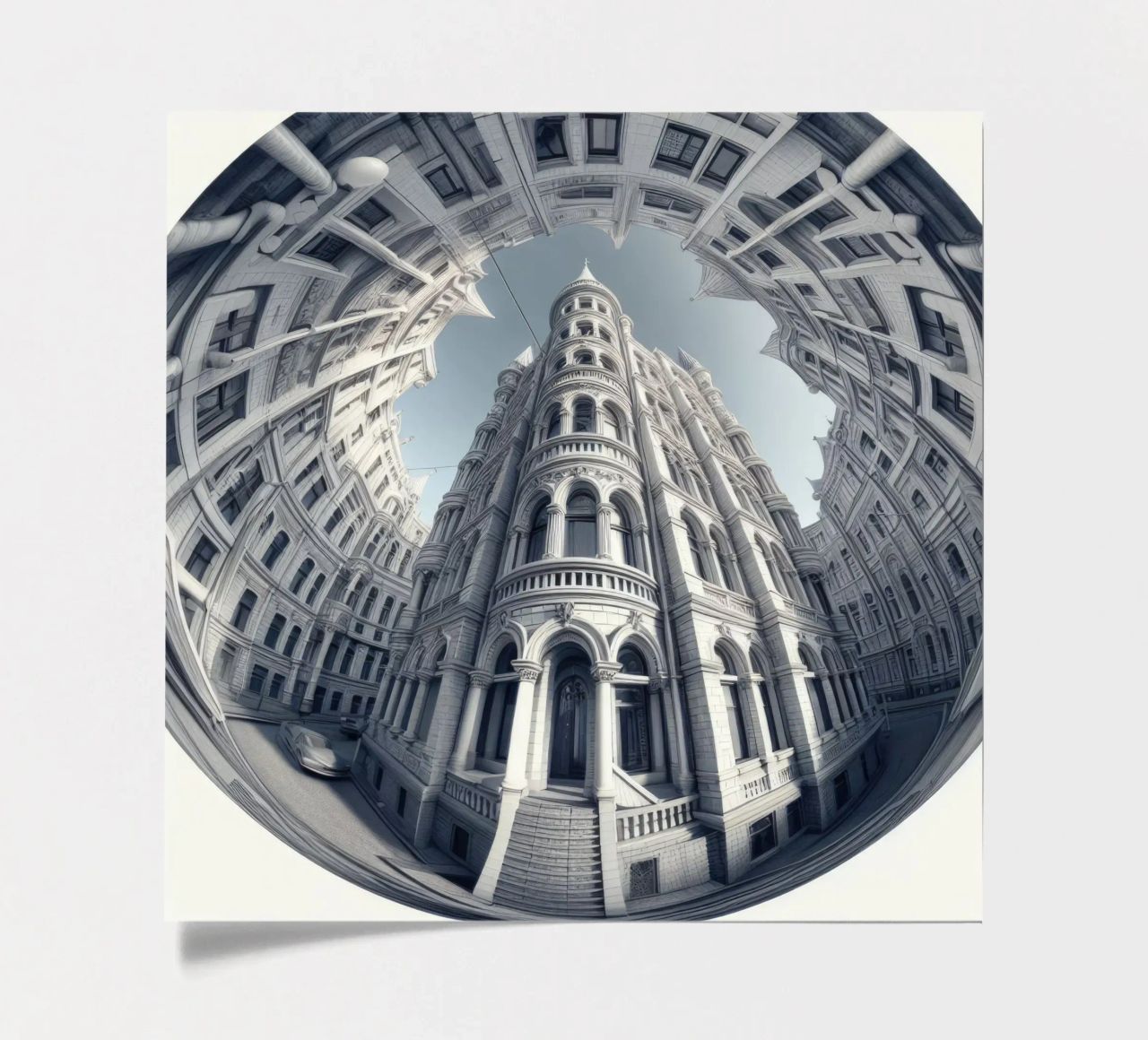 Sphere 045 - Neo-Classical Architecture foglio adesivo da Spheres