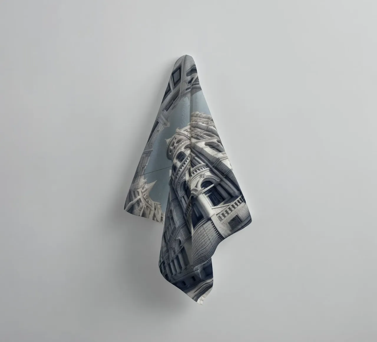 Sphere 045 - Neo-Classical Architecture towel by Spheres