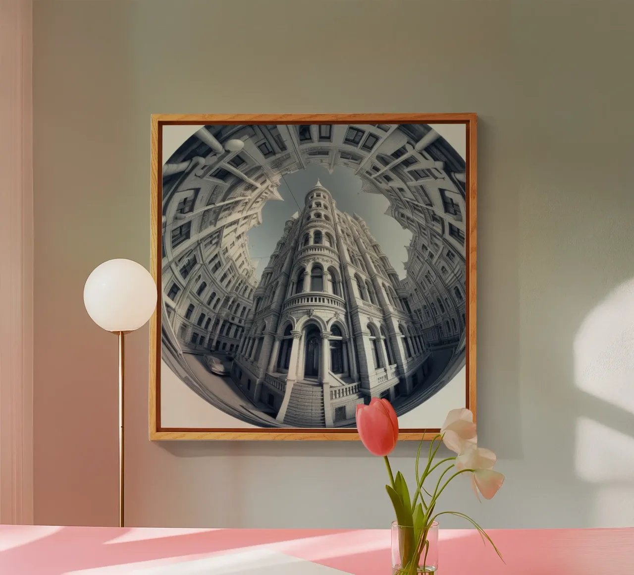 Sphere 045 - Neo-Classical Architecture plexiglass da Spheres