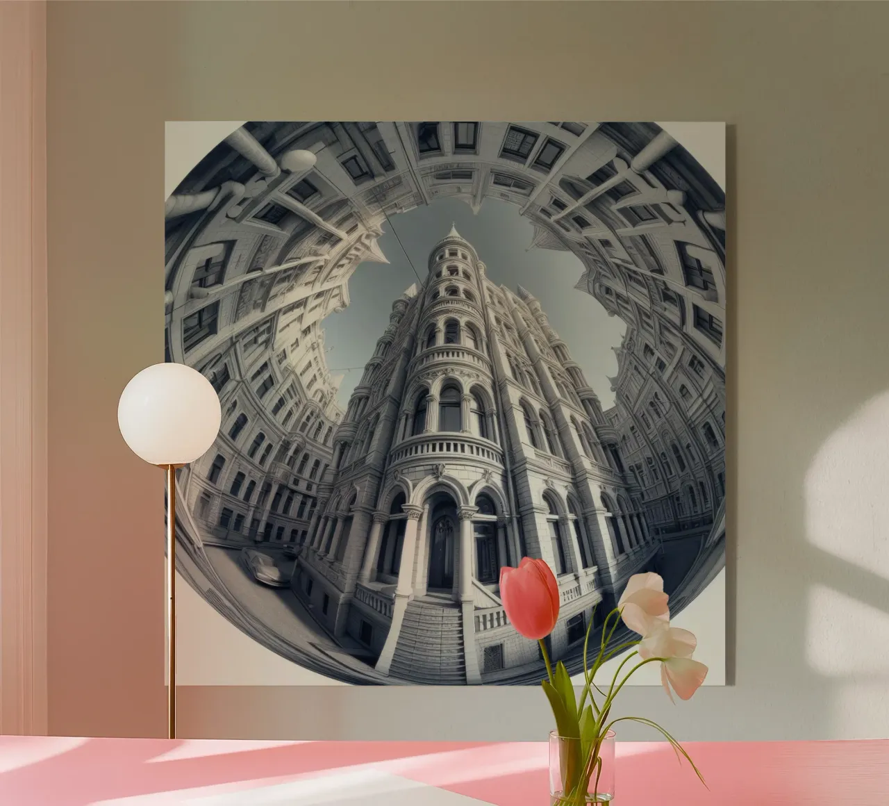 Sphere 045 - Neo-Classical Architecture plexiglass da Spheres