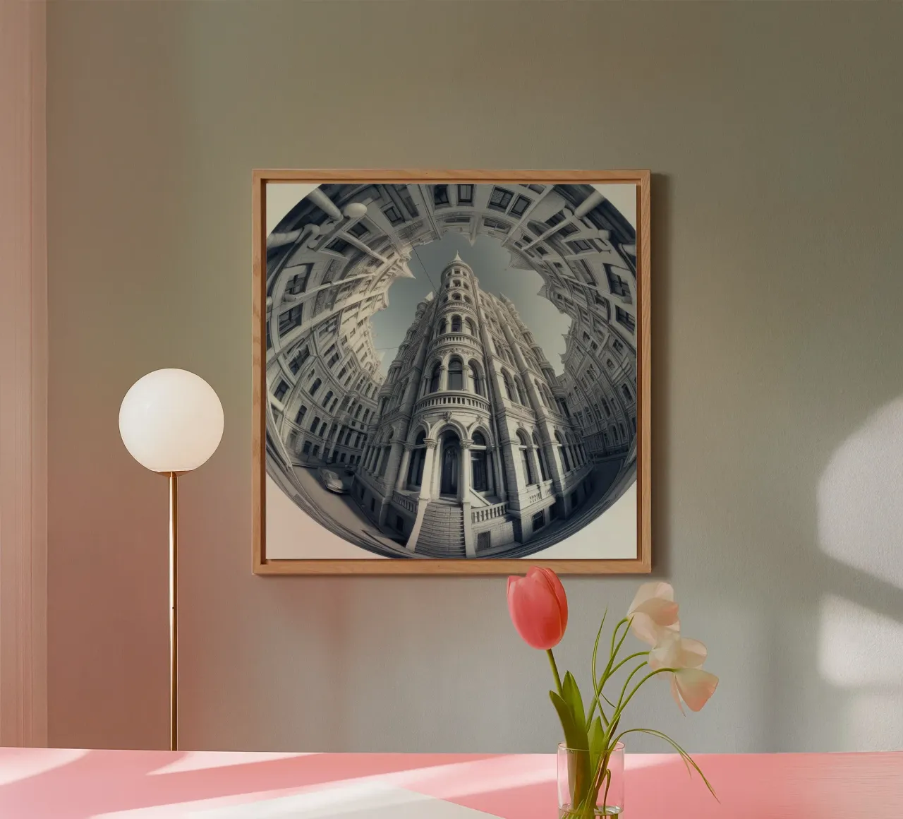 Sphere 045 - Neo-Classical Architecture alluminio dibond da Spheres