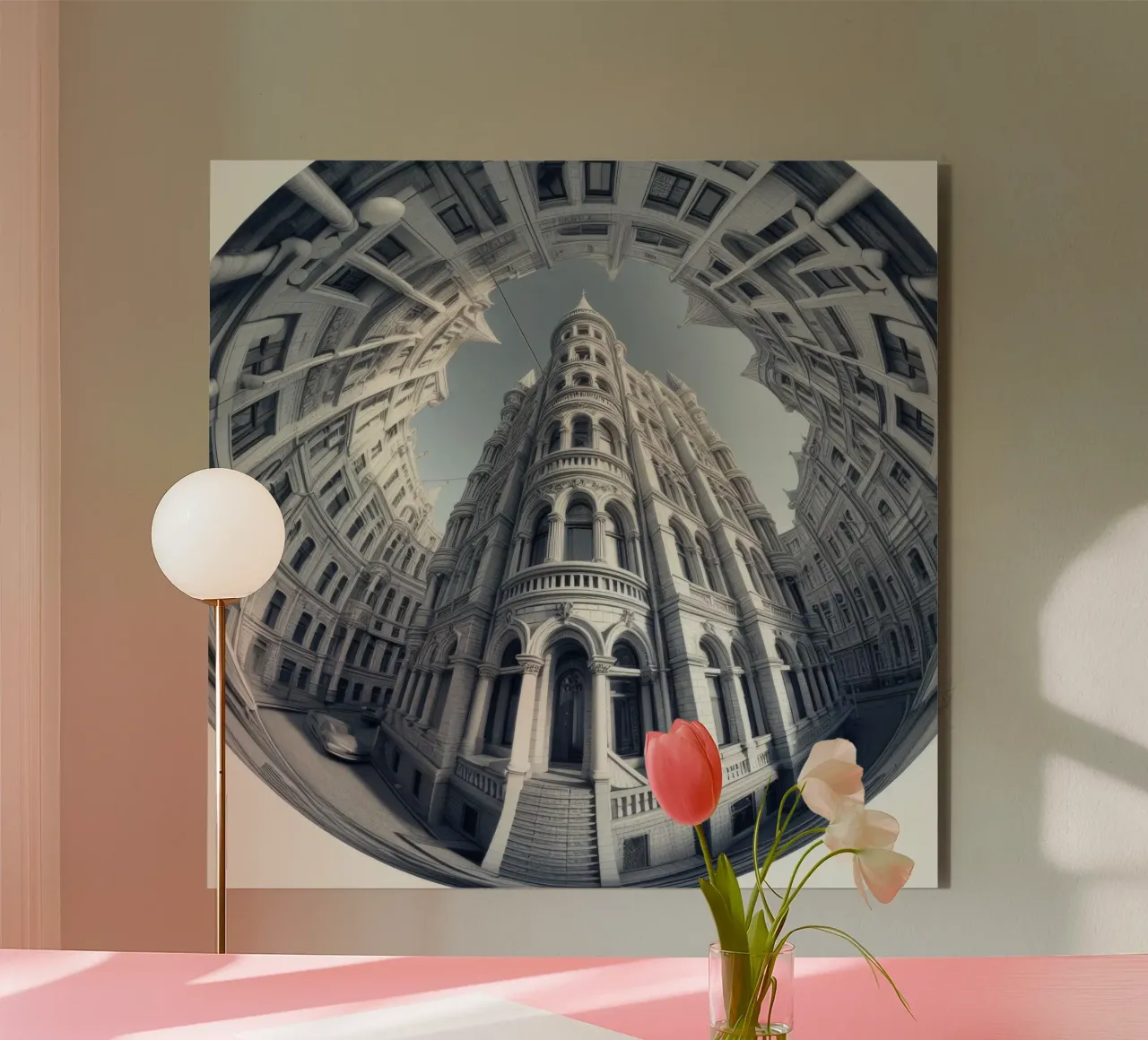 Sphere 045 - Neo-Classical Architecture alluminio dibond da Spheres