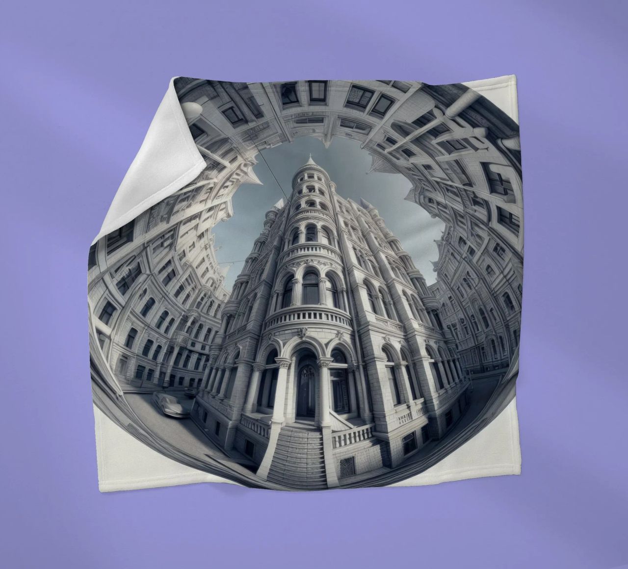 Sphere 045 - Neo-Classical Architecture coperta in pile da Spheres
