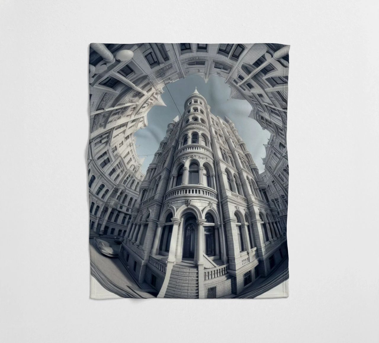 Sphere 045 - Neo-Classical Architecture coperta in pile da Spheres