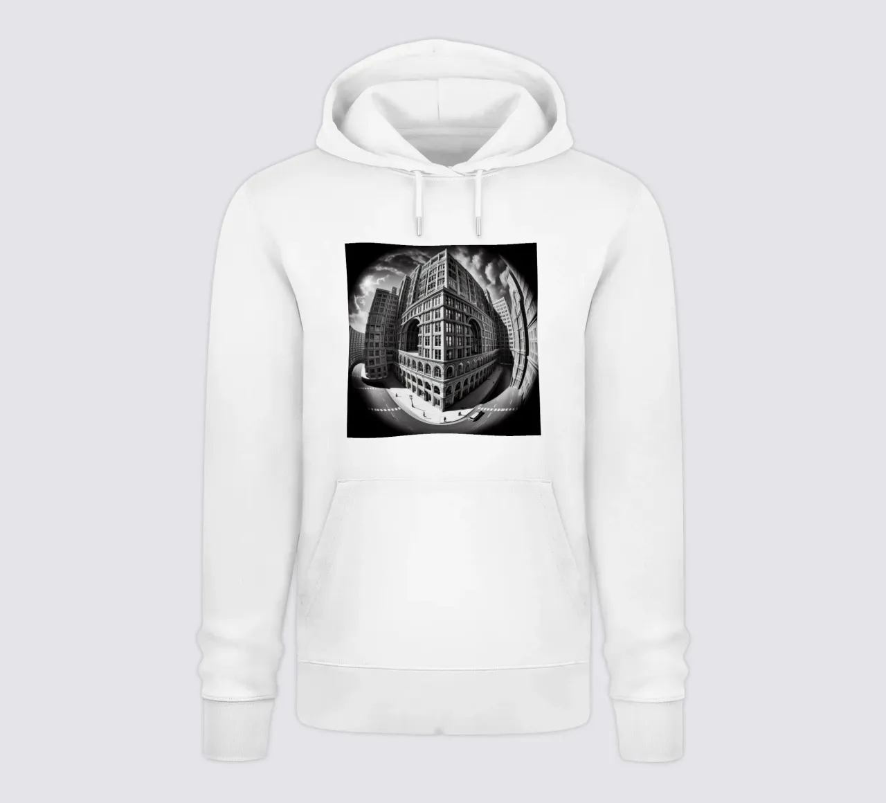 Sphere 046 - Urban Architecture felpa con cappuccio da Spheres