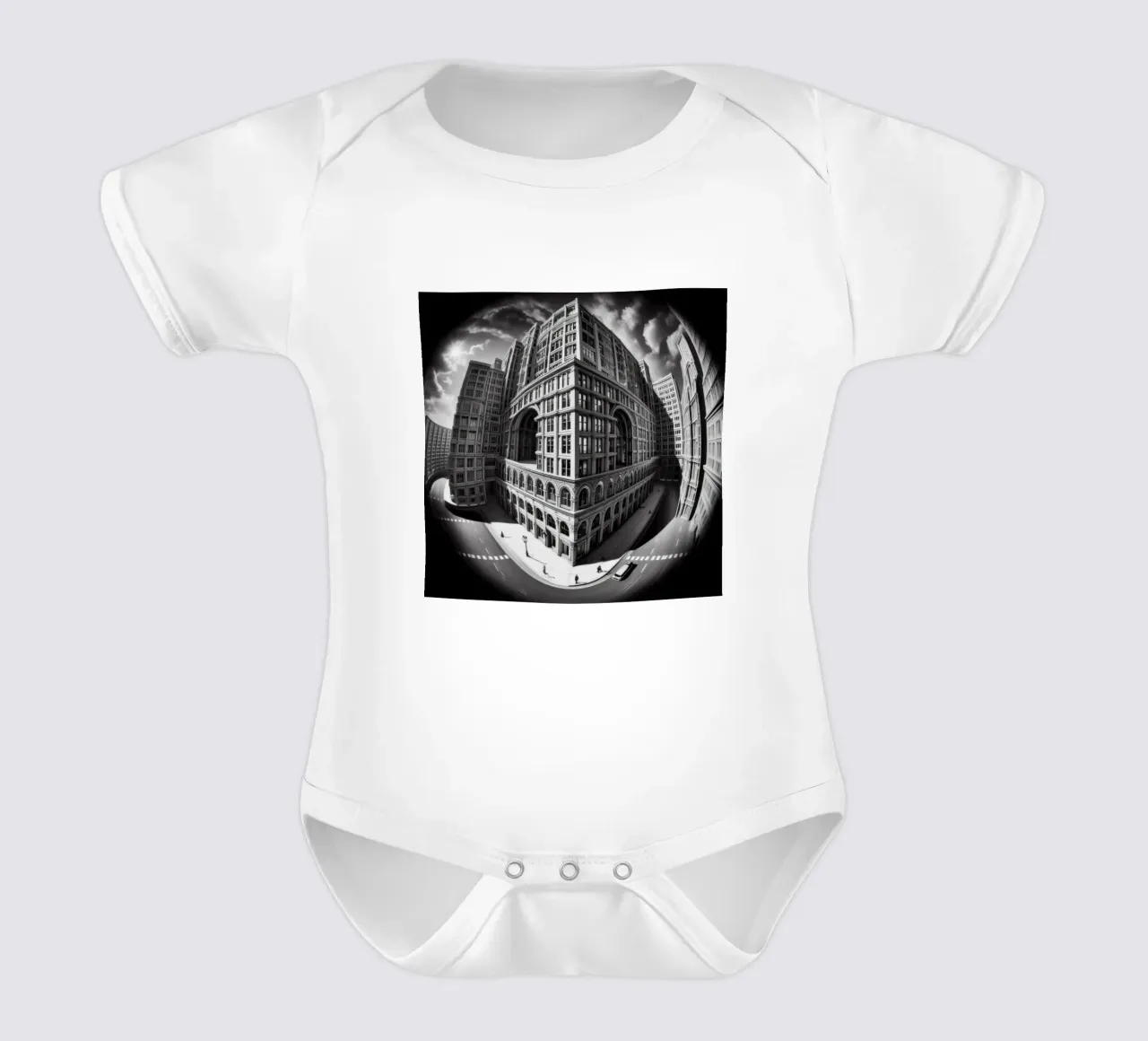 Sphere 046 - Urban Architecture body neonato maniche corte da Spheres