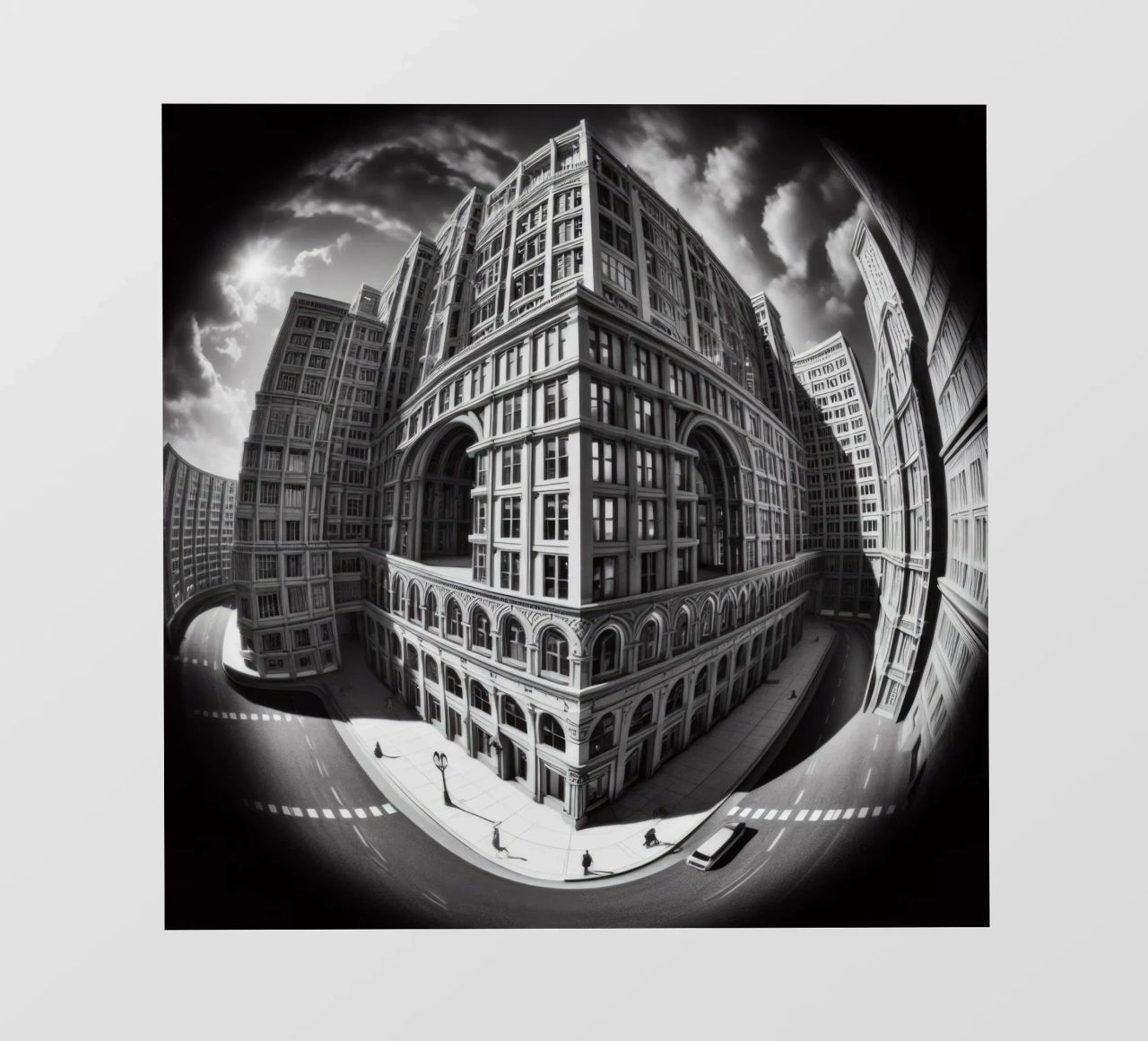 Sphere 046 - Urban Architecture pellicola backlit da Spheres