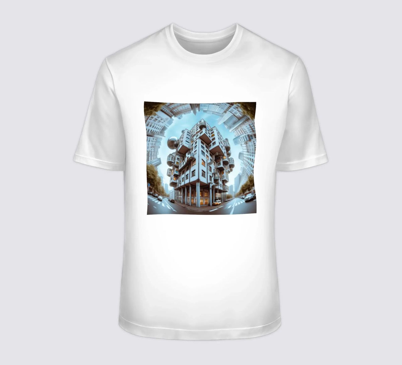 Sphere 048 - Futuristic Modular Building t-shirt da Spheres