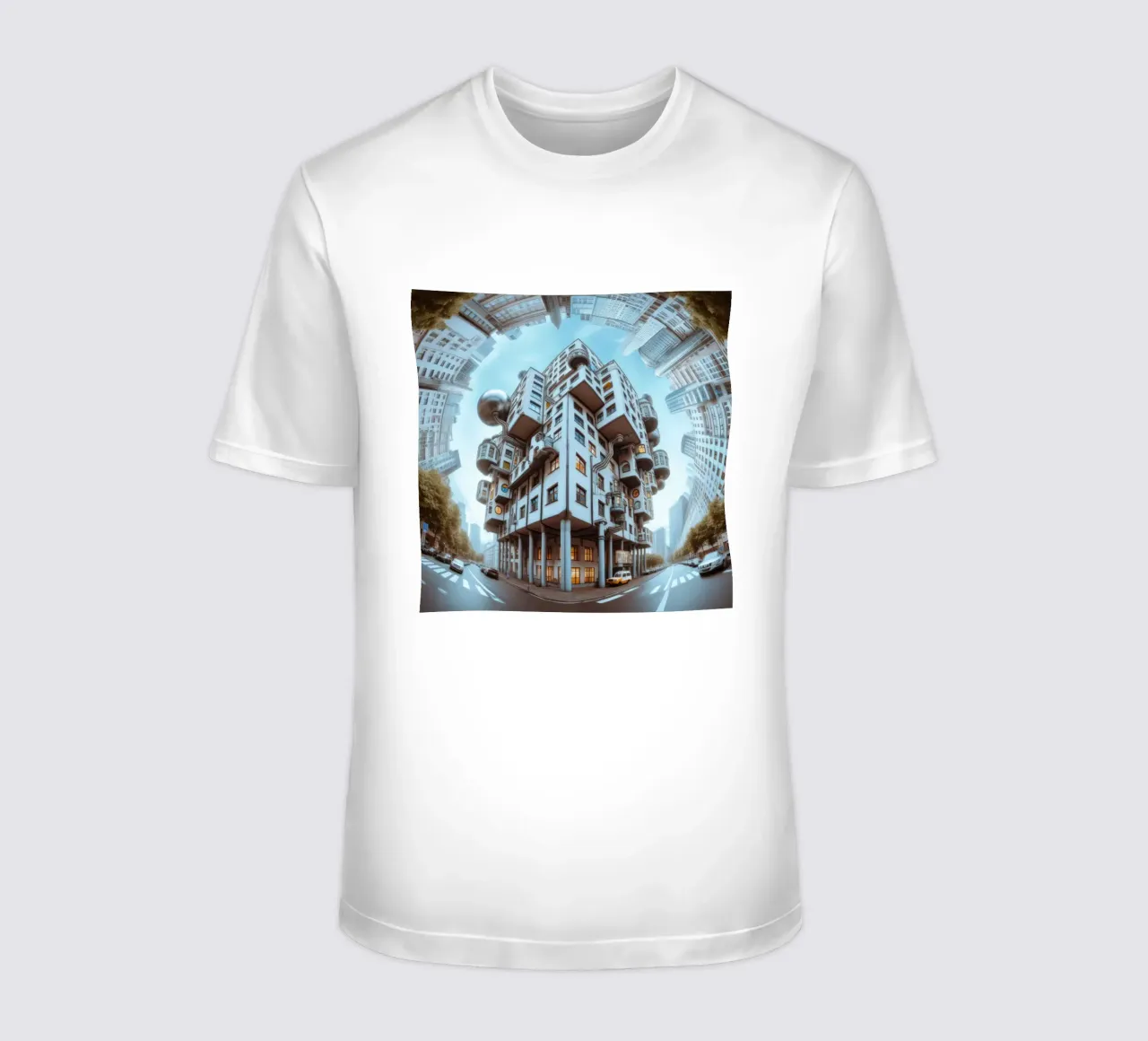 Sphere 048 - Futuristic Modular Building T-Shirt von Spheres
