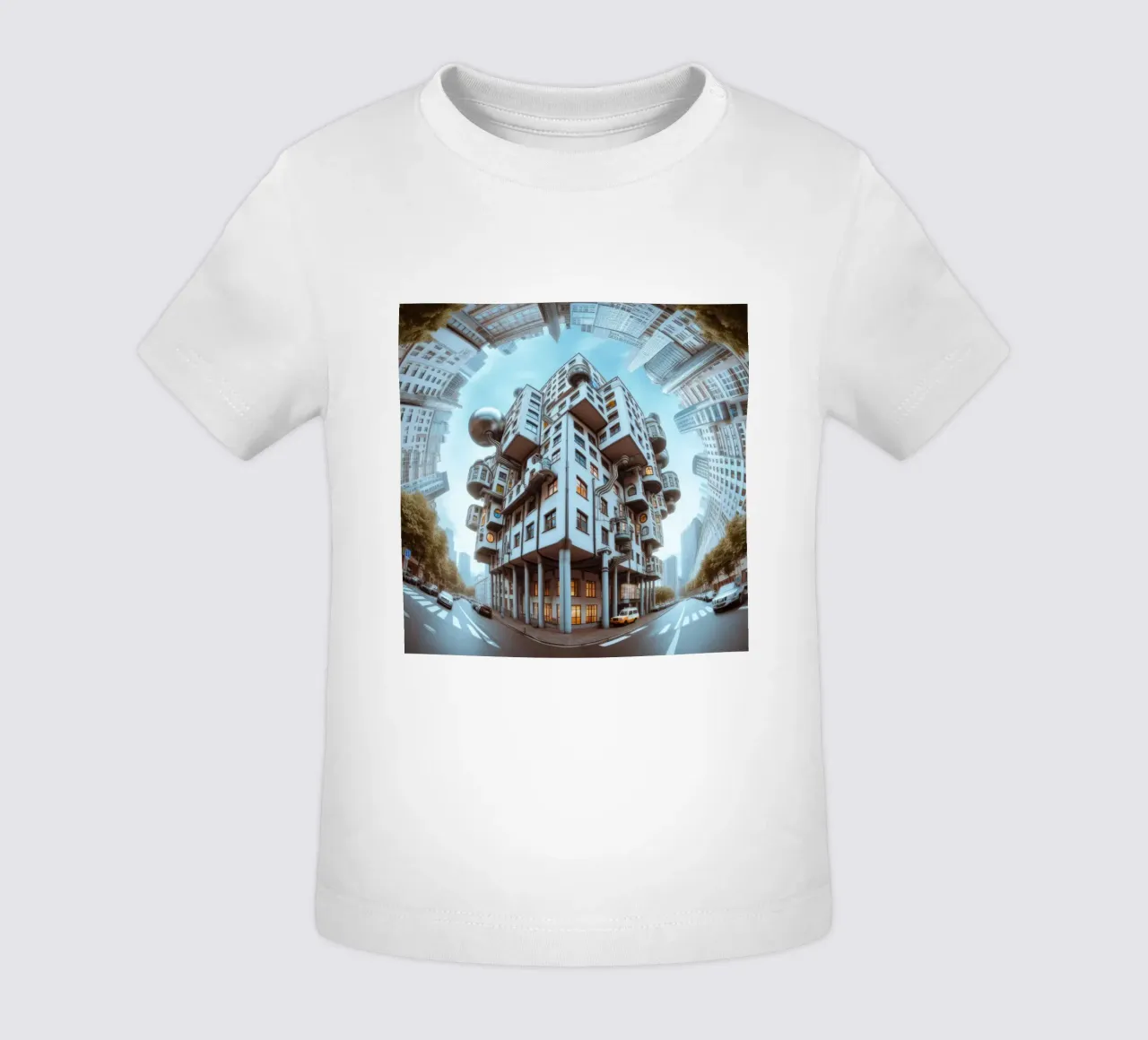Sphere 048 - Futuristic Modular Building maglietta neonato da Spheres