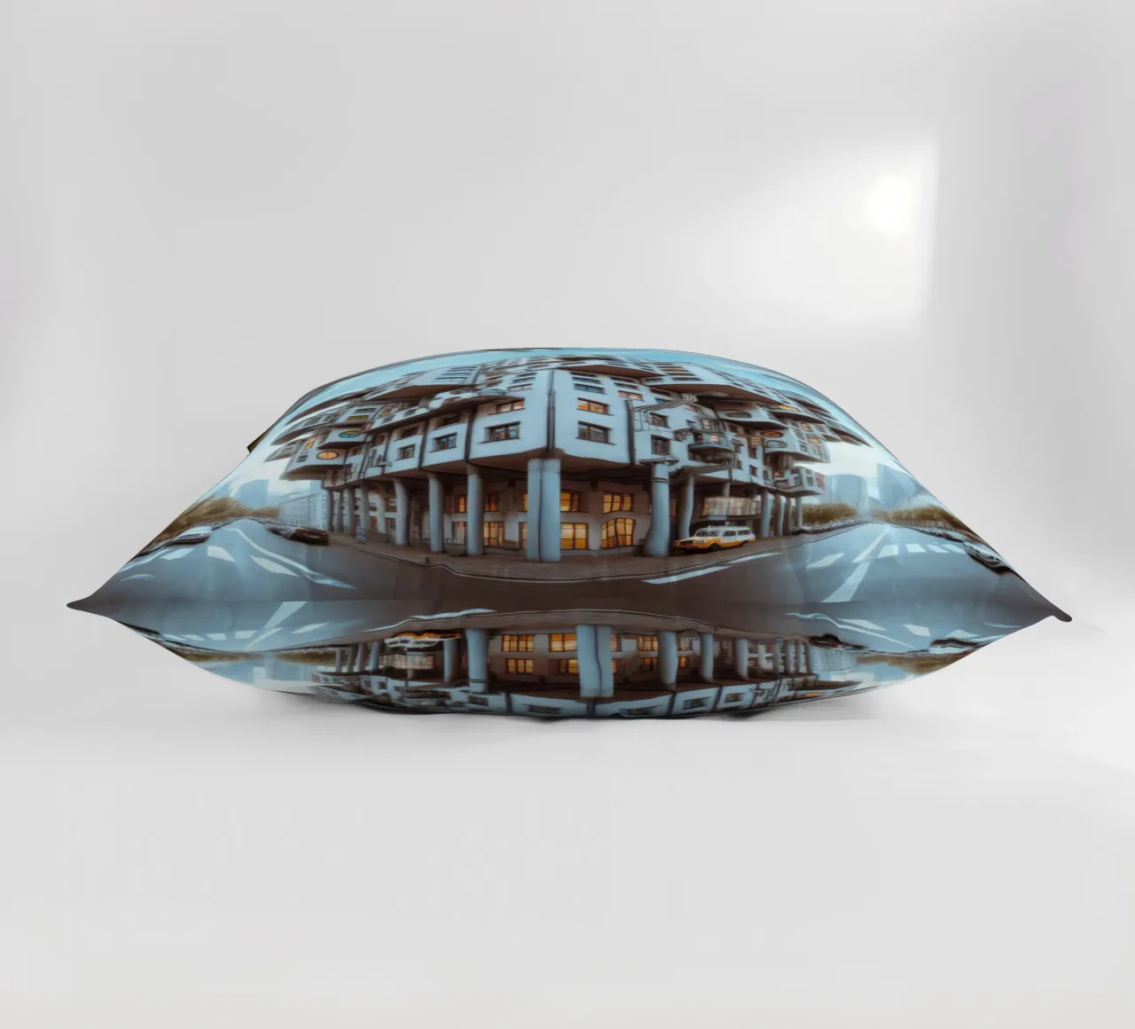 Sphere 048 - Futuristic Modular Building cuscino da Spheres