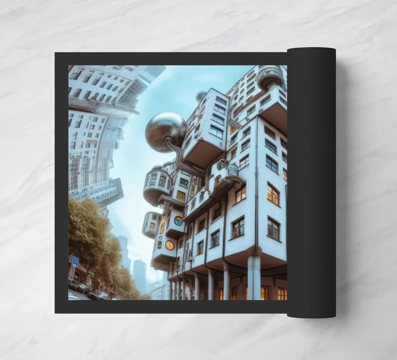 Sphere 048 - Futuristic Modular Building zerbino da Spheres