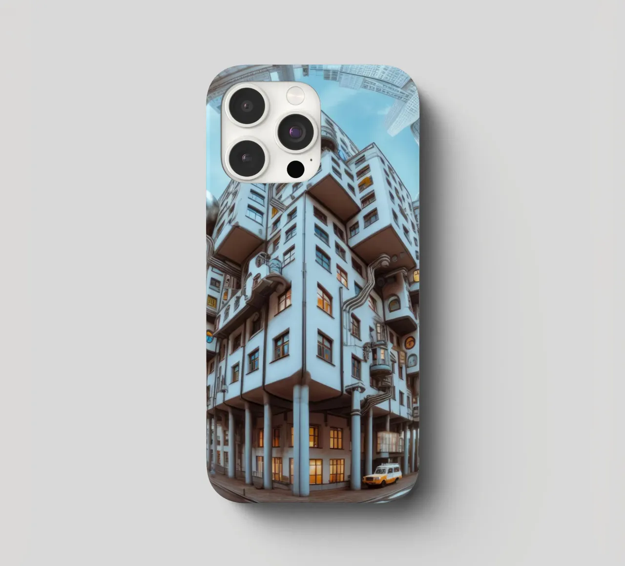 Sphere 048 - Futuristic Modular Building cover iphone da Spheres