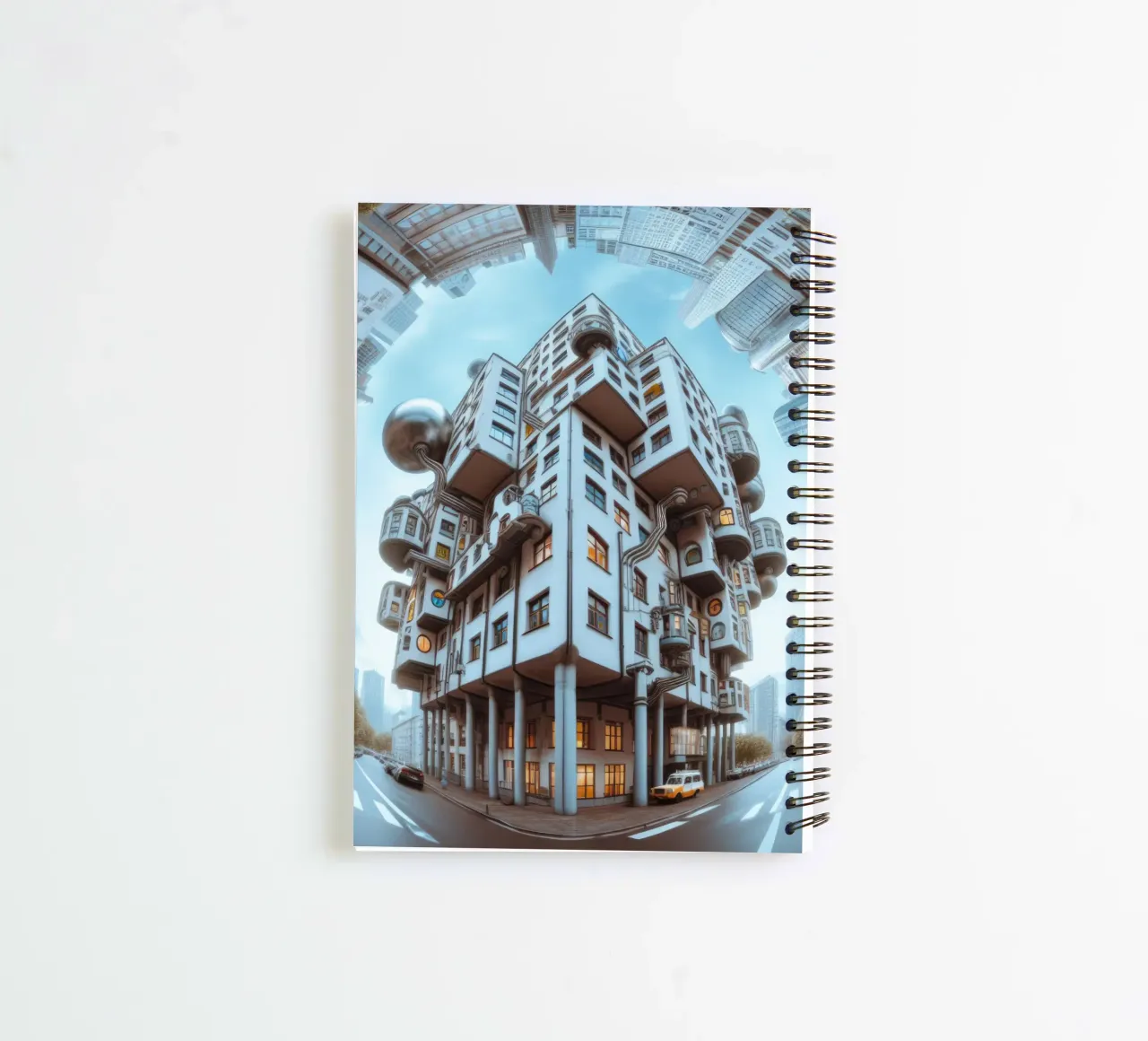 Sphere 048 - Futuristic Modular Building diario ad anelli da Spheres