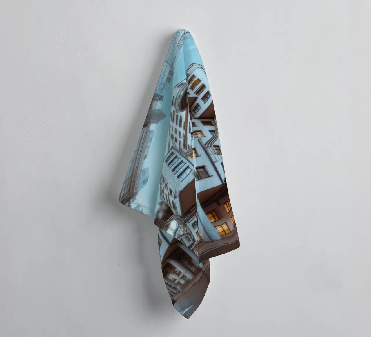 Sphere 048 - Futuristic Modular Building towel by Spheres