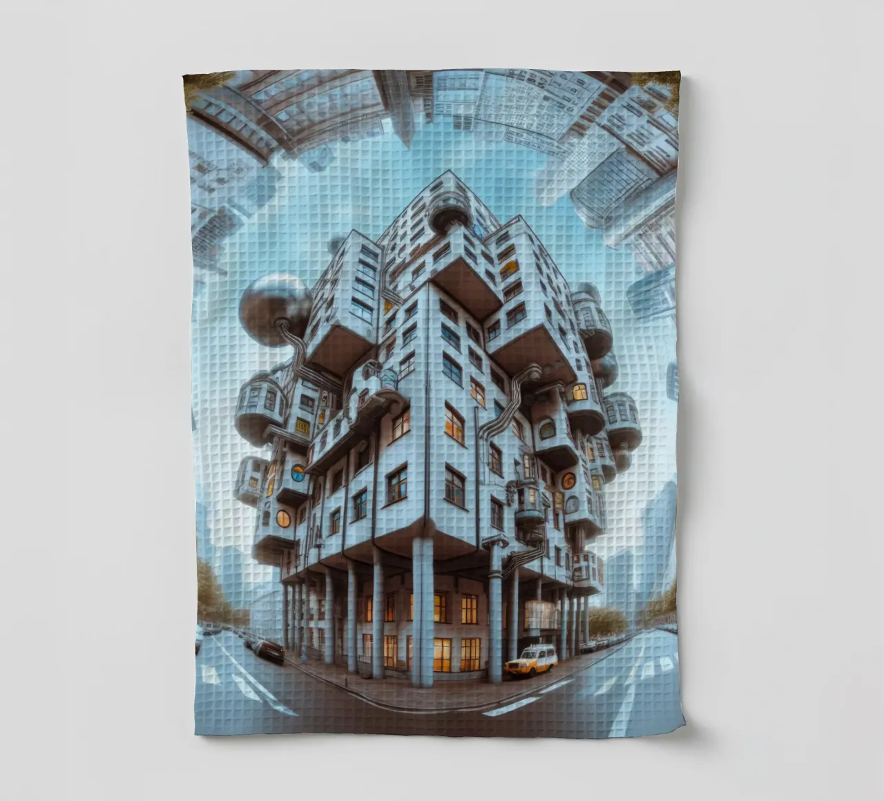 Sphere 048 - Futuristic Modular Building canovaccio da cucina da Spheres