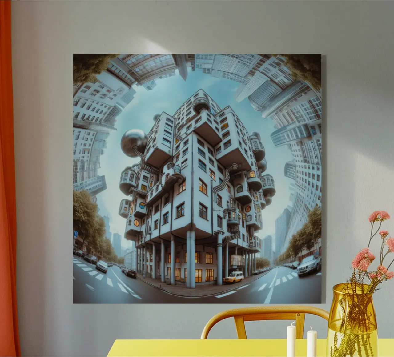 Sphere 048 - Futuristic Modular Building metacrilato de Spheres