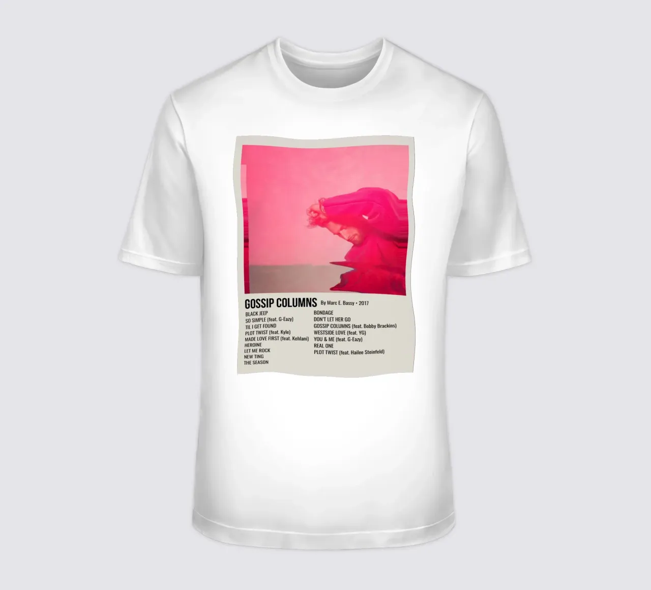 GOSSIP COLUMNS By Marc E. Bassy - 2017 T-Shirt von SoundStudio