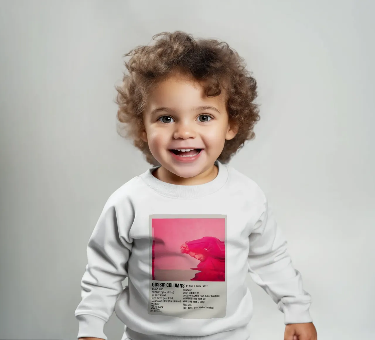 GOSSIP COLUMNS By Marc E. Bassy - 2017 sudadera de bebé de SoundStudio