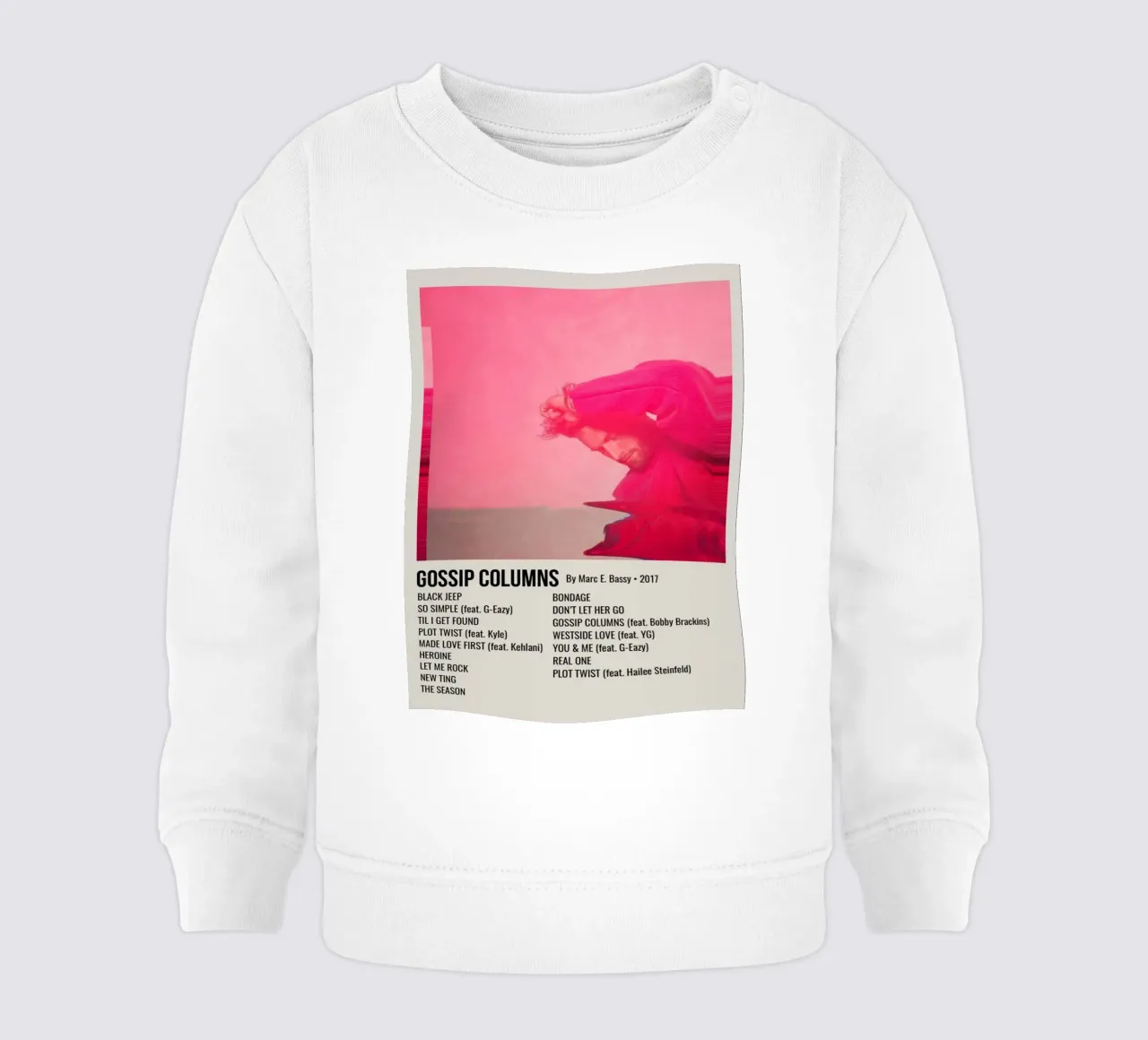 GOSSIP COLUMNS By Marc E. Bassy - 2017 sudadera de bebé de SoundStudio