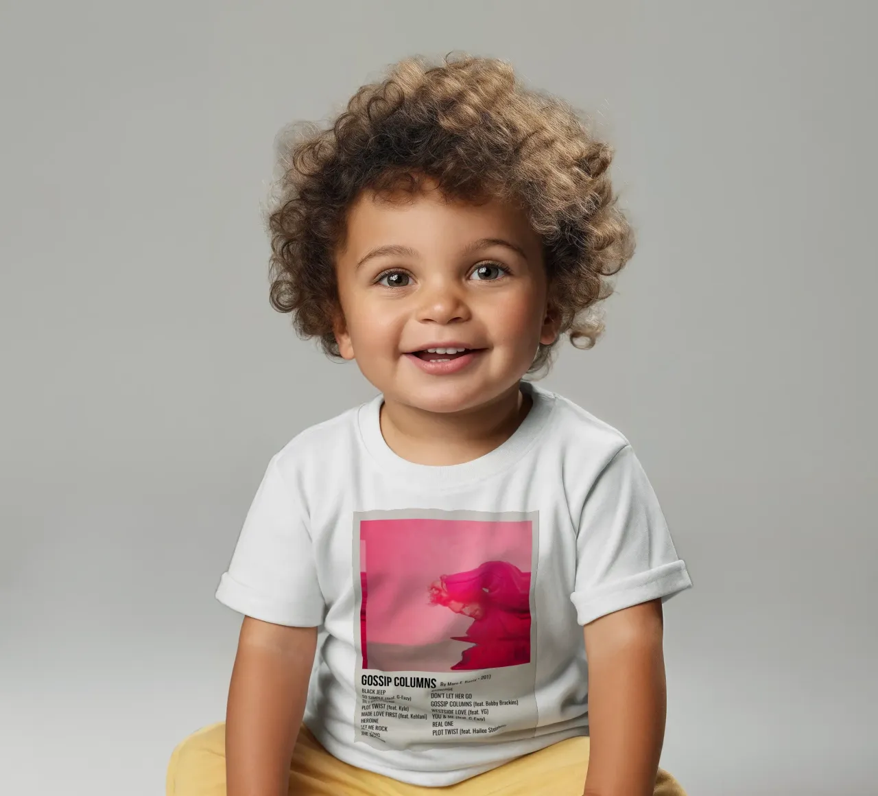 GOSSIP COLUMNS By Marc E. Bassy - 2017 baby t-shirt by SoundStudio