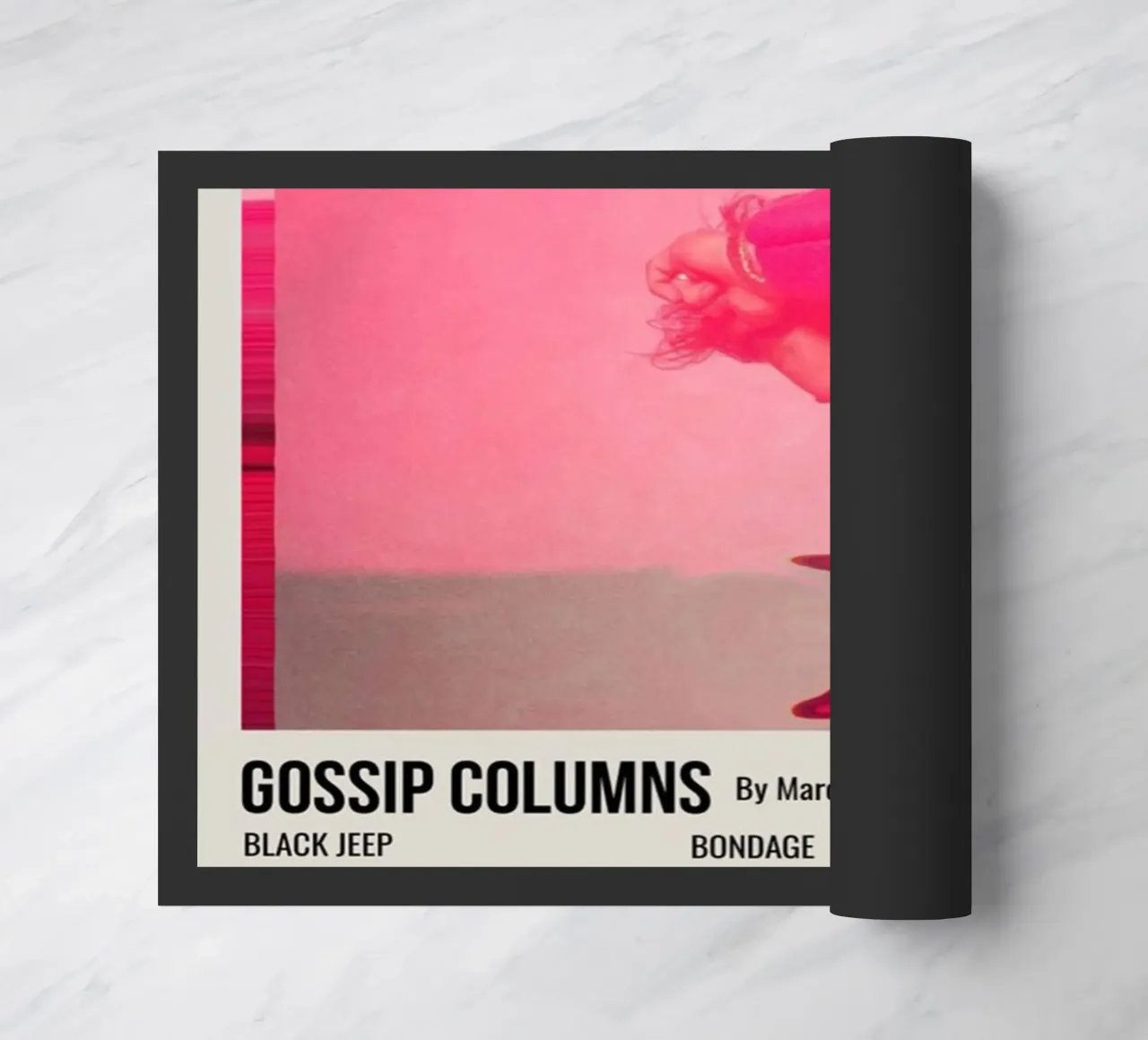 GOSSIP COLUMNS By Marc E. Bassy - 2017 paillasson de SoundStudio