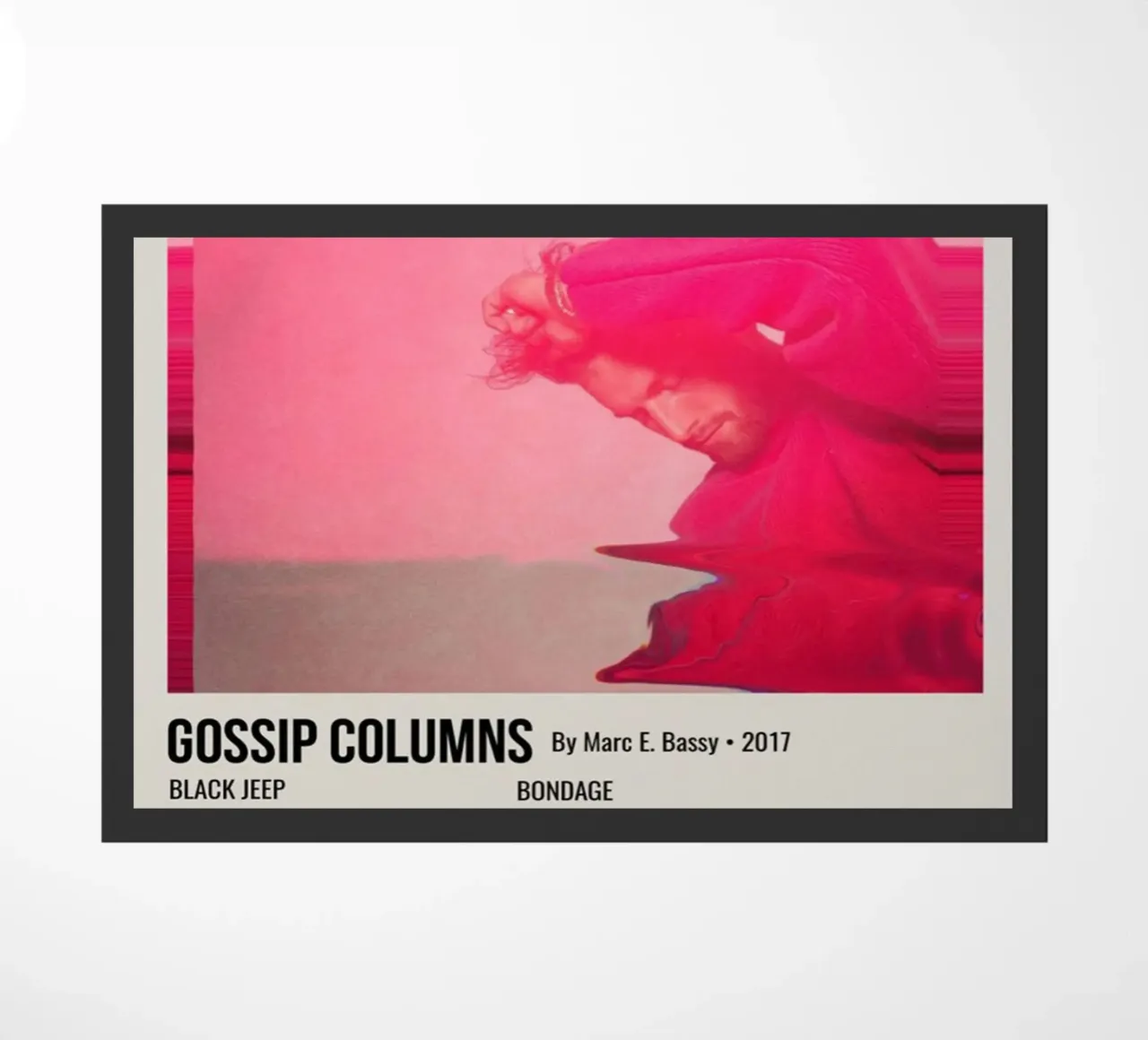 GOSSIP COLUMNS By Marc E. Bassy - 2017 paillasson de SoundStudio