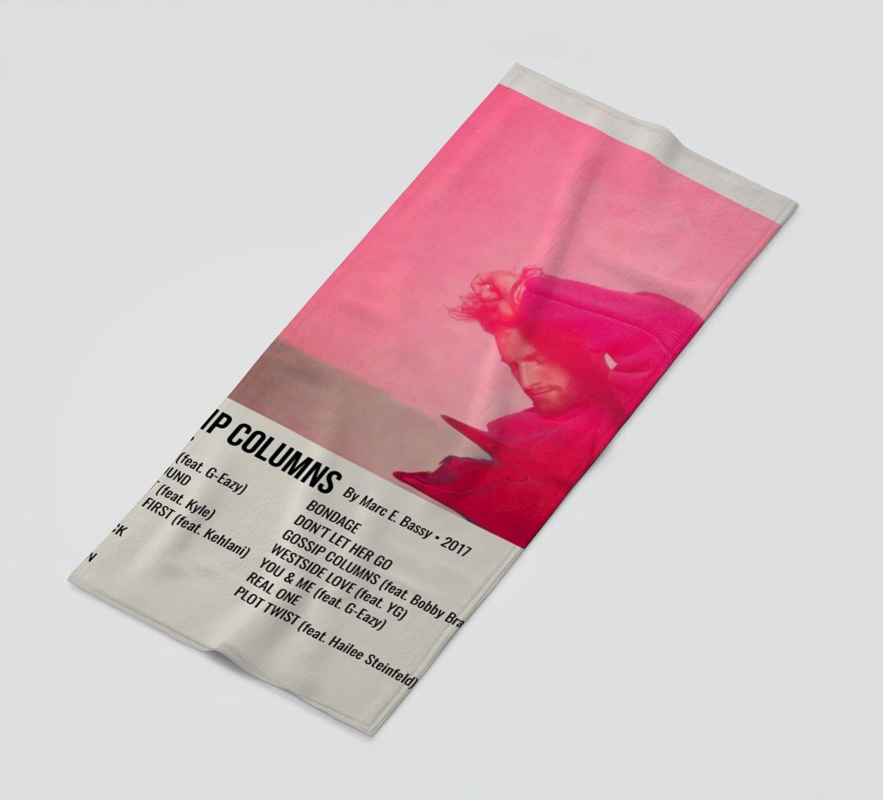 GOSSIP COLUMNS By Marc E. Bassy - 2017 telo mare da SoundStudio