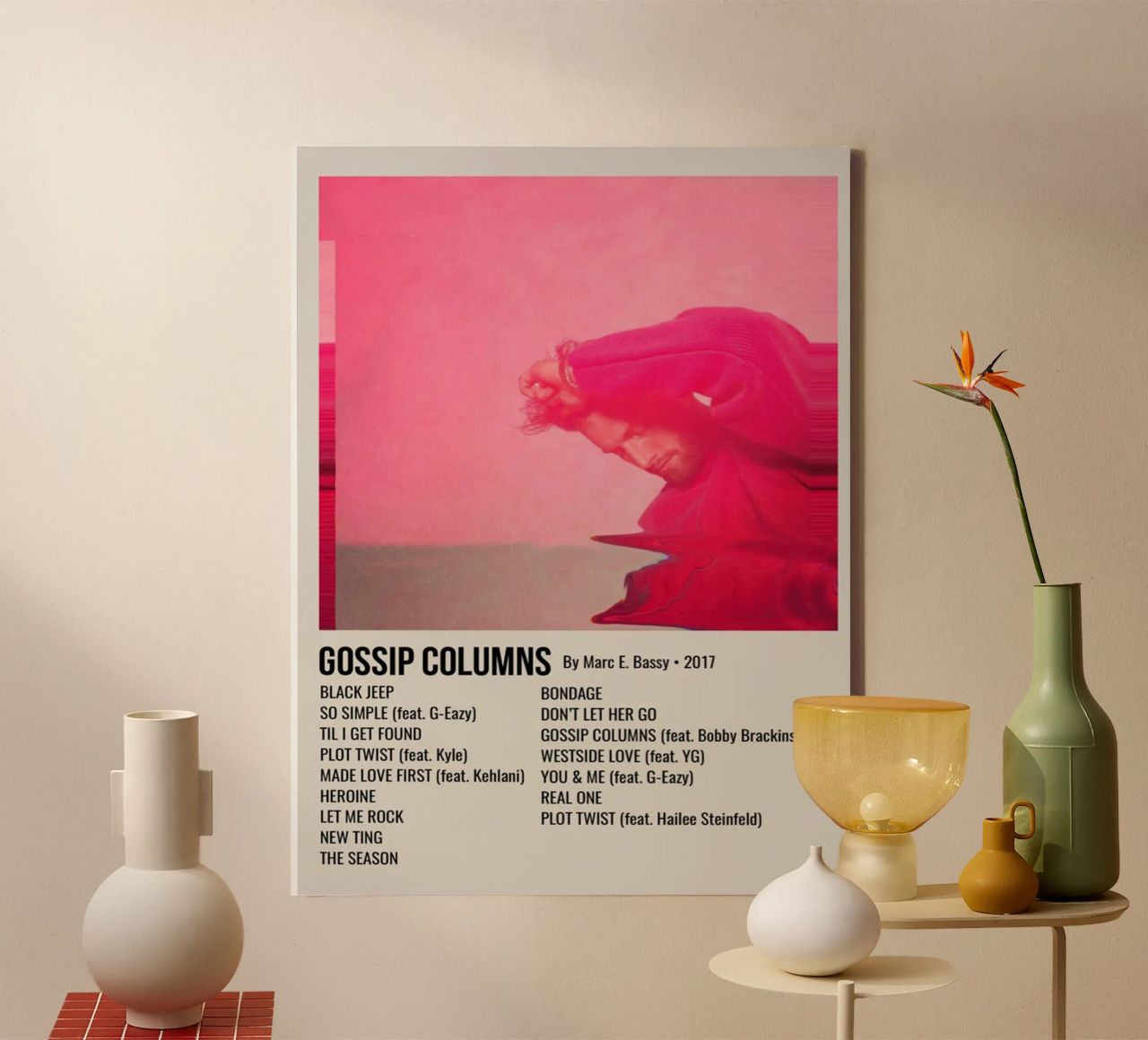 GOSSIP COLUMNS By Marc E. Bassy - 2017 tela da SoundStudio