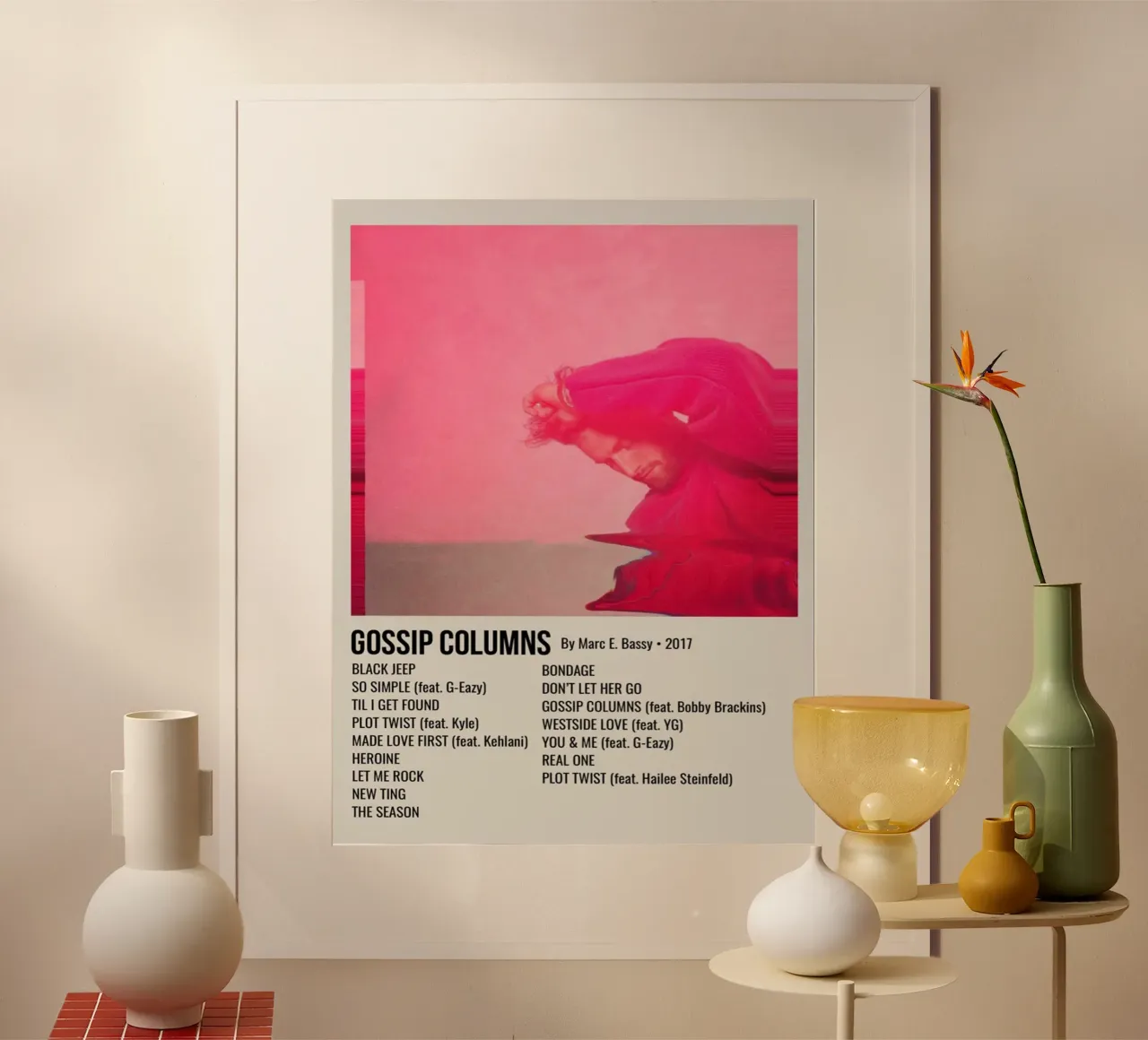 GOSSIP COLUMNS By Marc E. Bassy - 2017 hahnemühle by SoundStudio