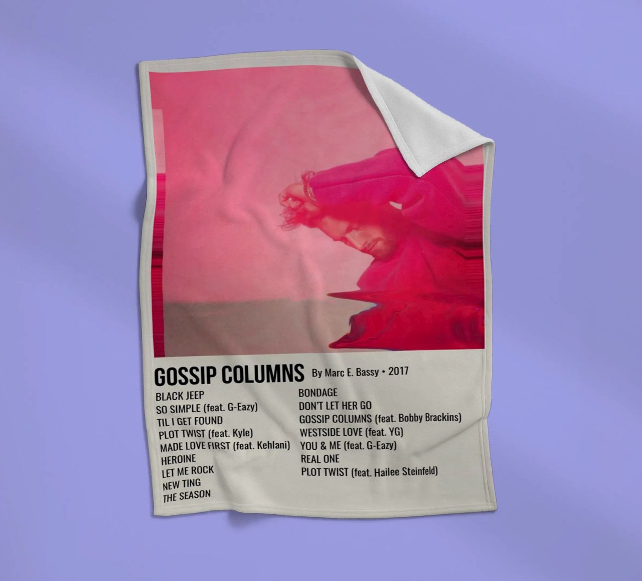 GOSSIP COLUMNS By Marc E. Bassy - 2017 coperta in pile da SoundStudio
