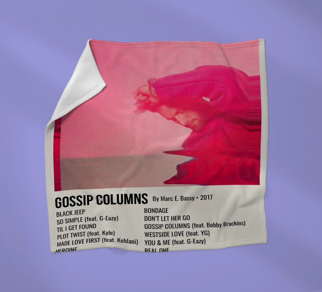 GOSSIP COLUMNS By Marc E. Bassy - 2017 coperta in pile da SoundStudio
