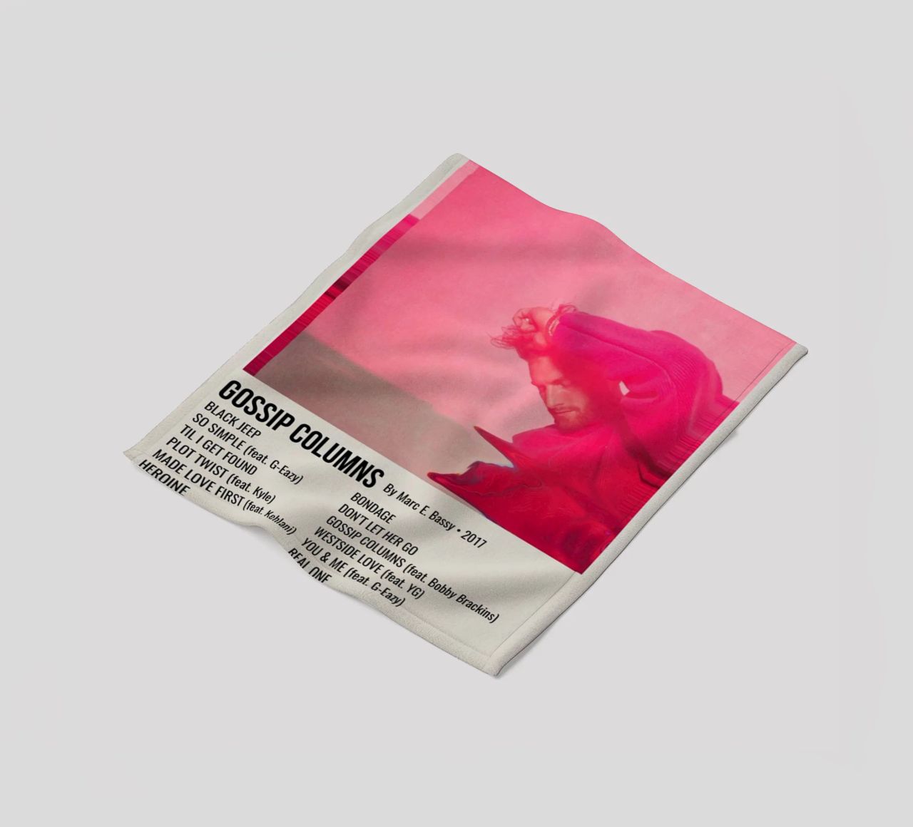 GOSSIP COLUMNS By Marc E. Bassy - 2017 coperta in pile da SoundStudio