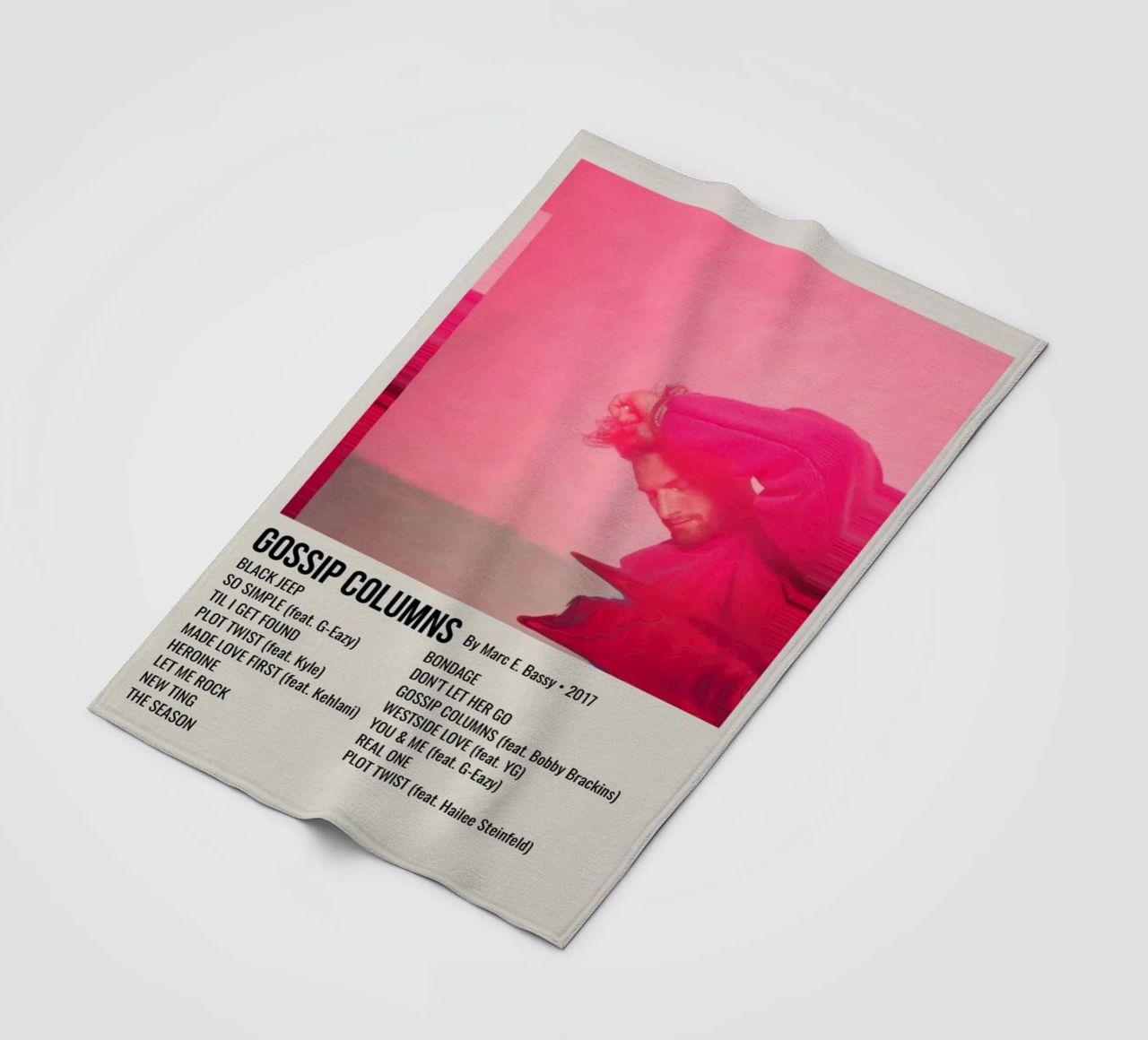 GOSSIP COLUMNS By Marc E. Bassy - 2017 coperta in pile da SoundStudio