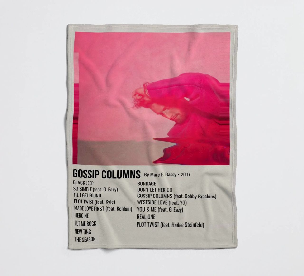 GOSSIP COLUMNS By Marc E. Bassy - 2017 coperta in pile da SoundStudio